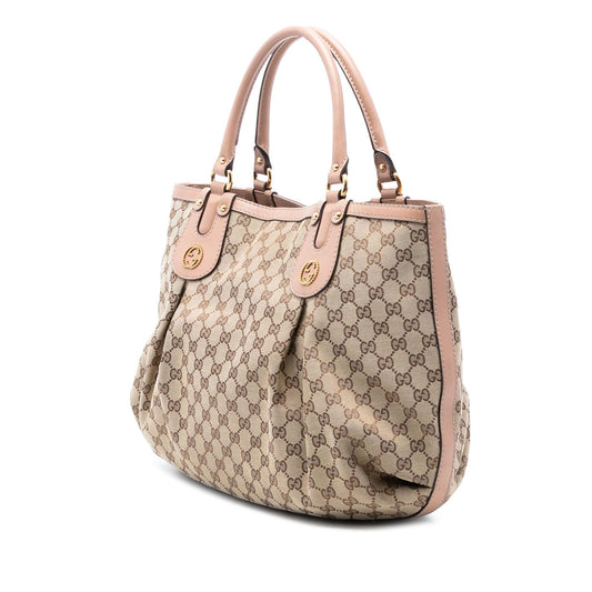 Gucci Large GG Canvas Scarlett Tote