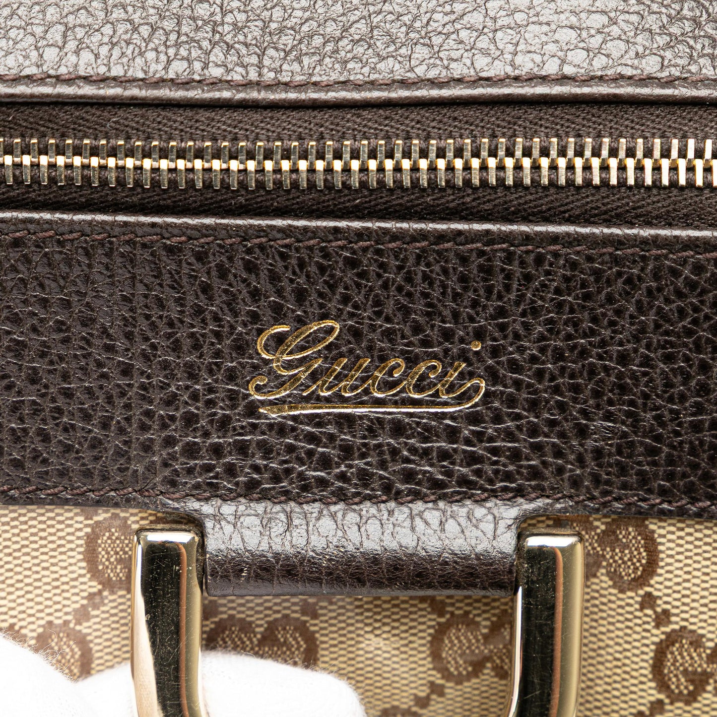 Gucci Large GG Crystal Abbey D Ring Tote