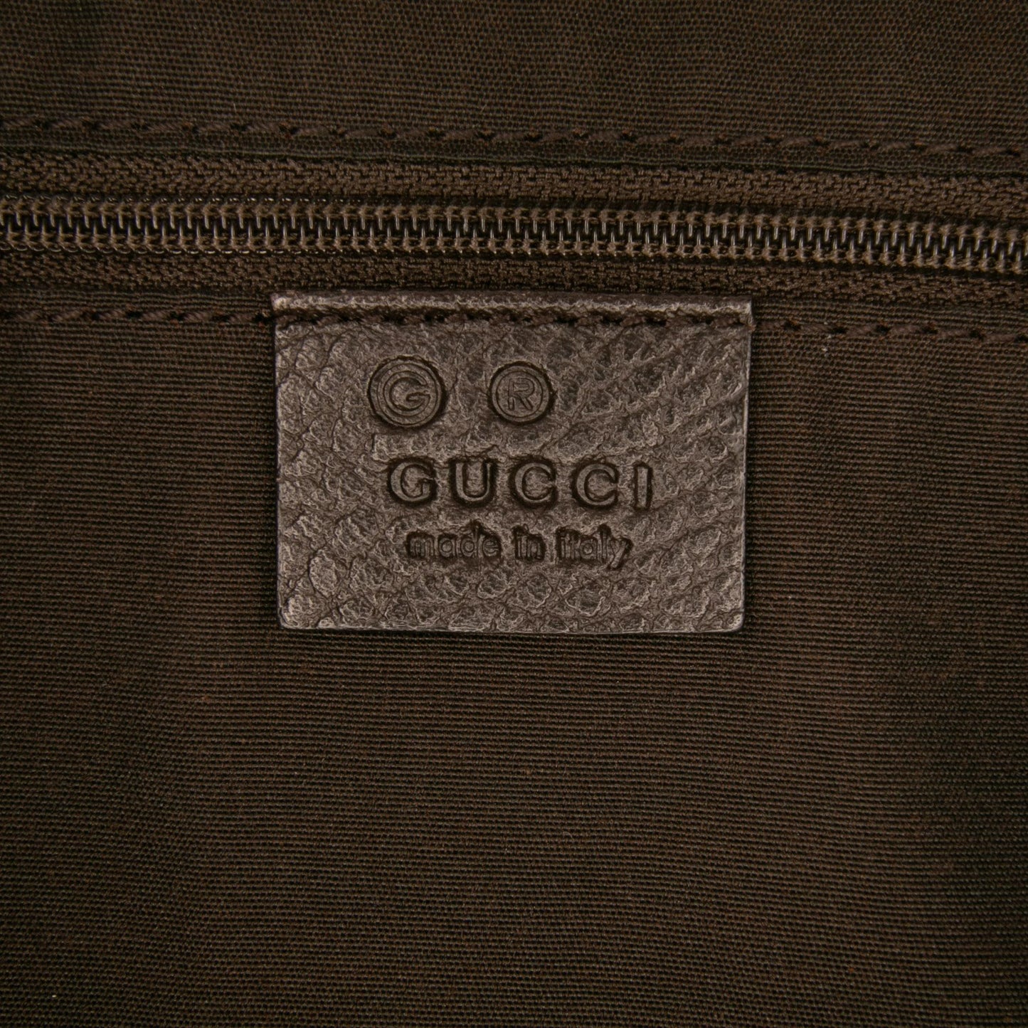 Gucci Large GG Crystal Half Moon Crossbody