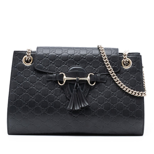 Gucci Large Guccissima Emily Shoulder Bag
