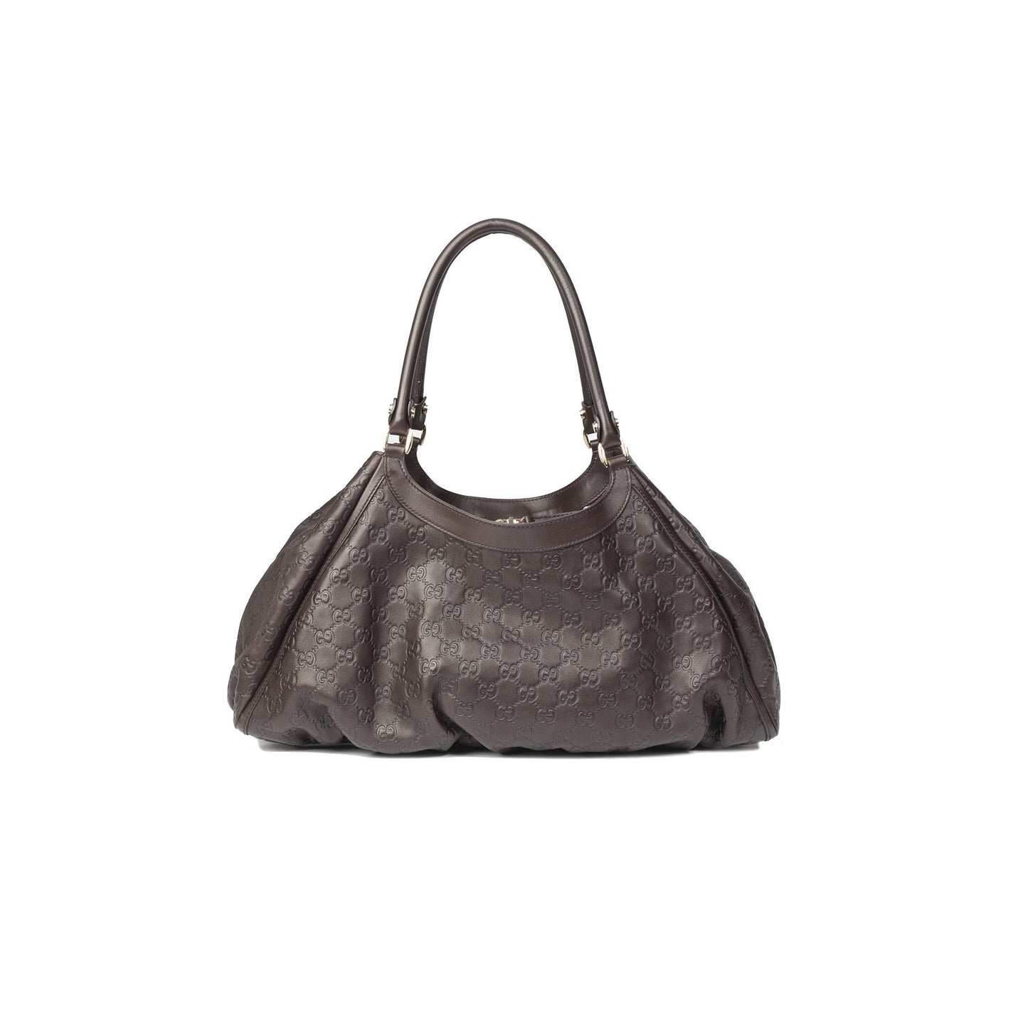 Gucci Large Guccissima Leather D-Ring Hobo