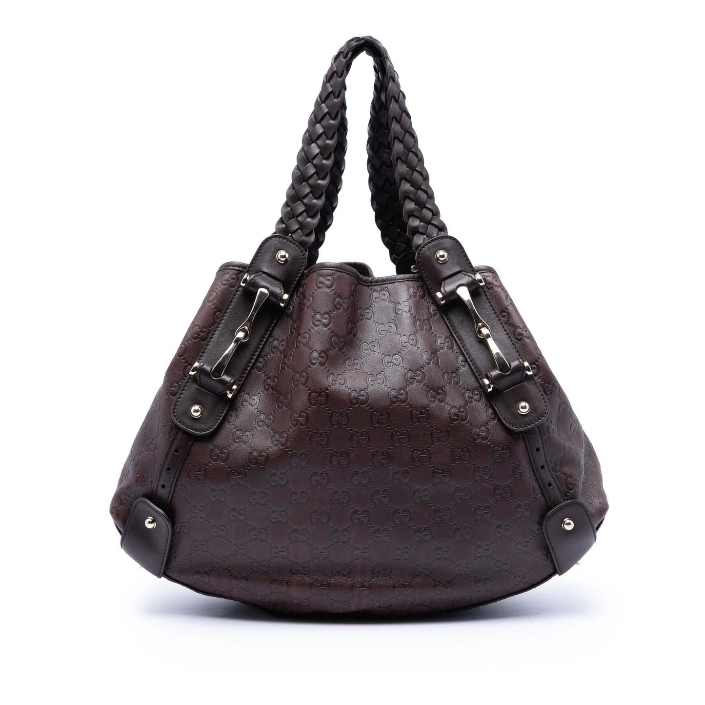 Gucci Large Guccissima Pelham Shoulder Bag