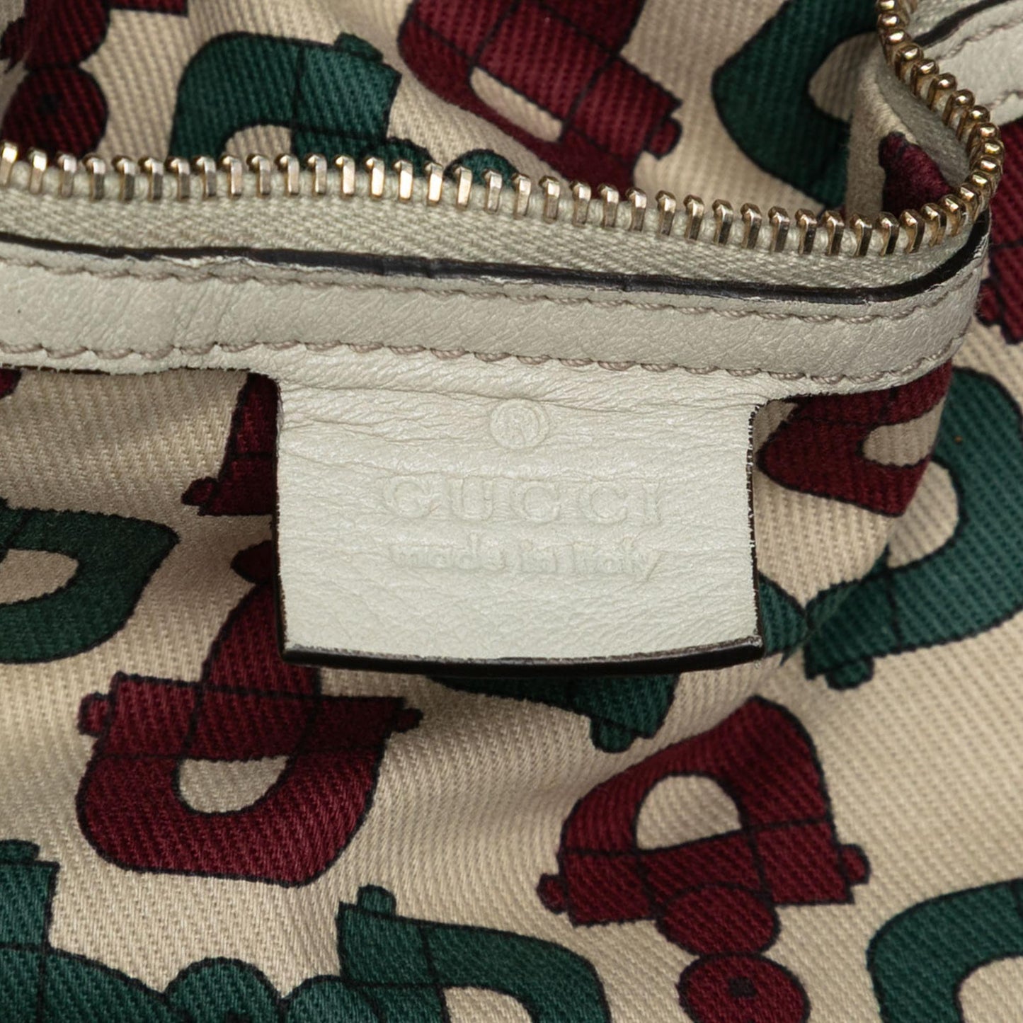 Gucci Large Guccissima Studded Pelham Tote