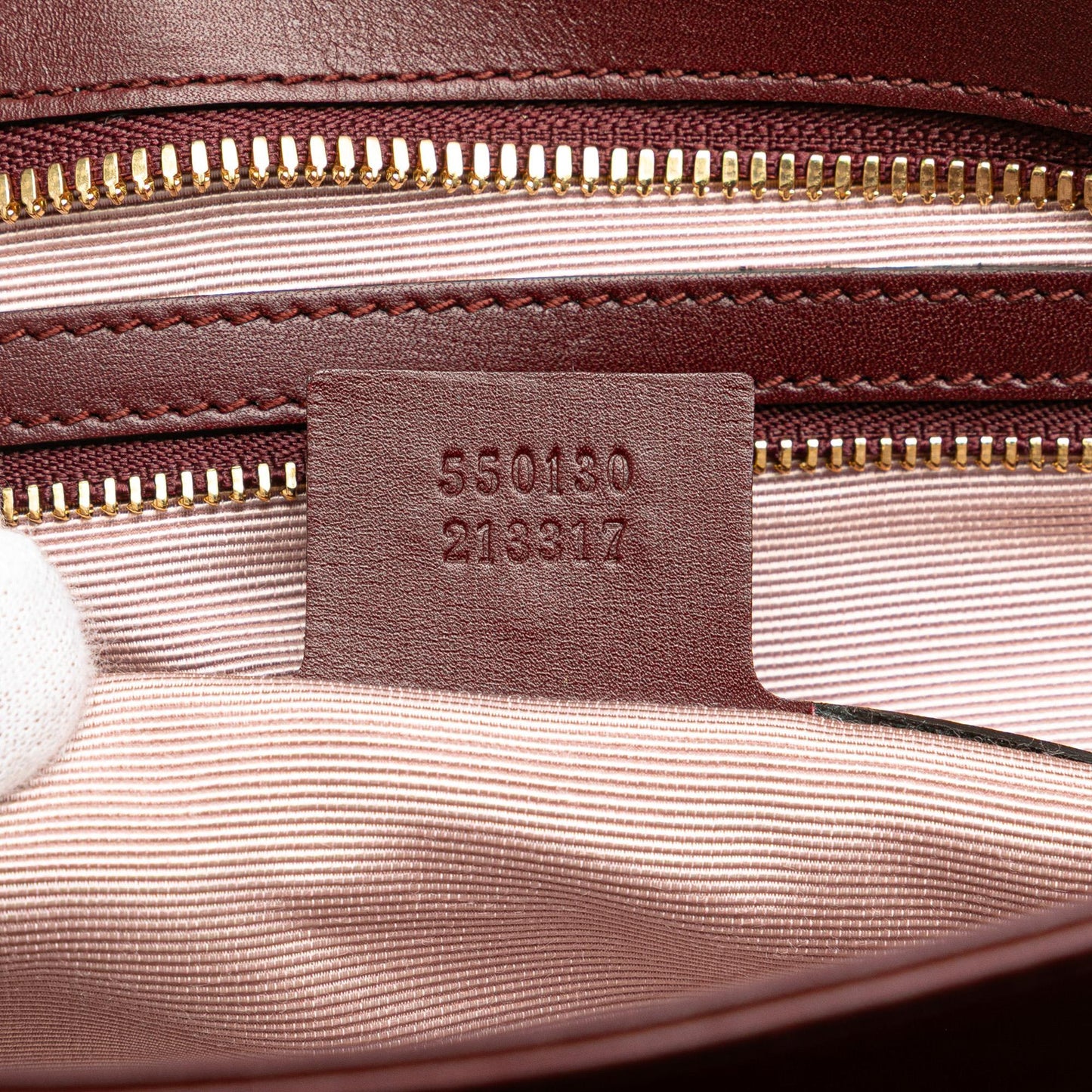 Gucci Large Leather Arli Shoulder Bag