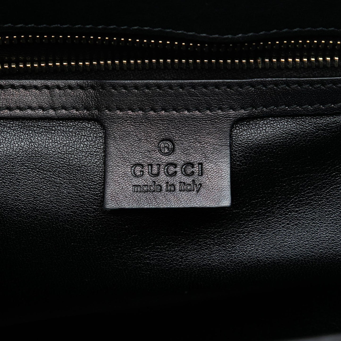 Gucci Large Leather Emily Shoulder Bag