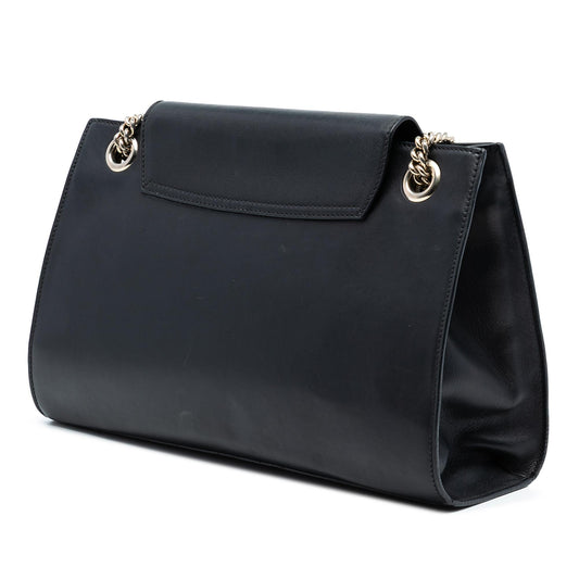 Gucci Large Leather Emily Shoulder Bag