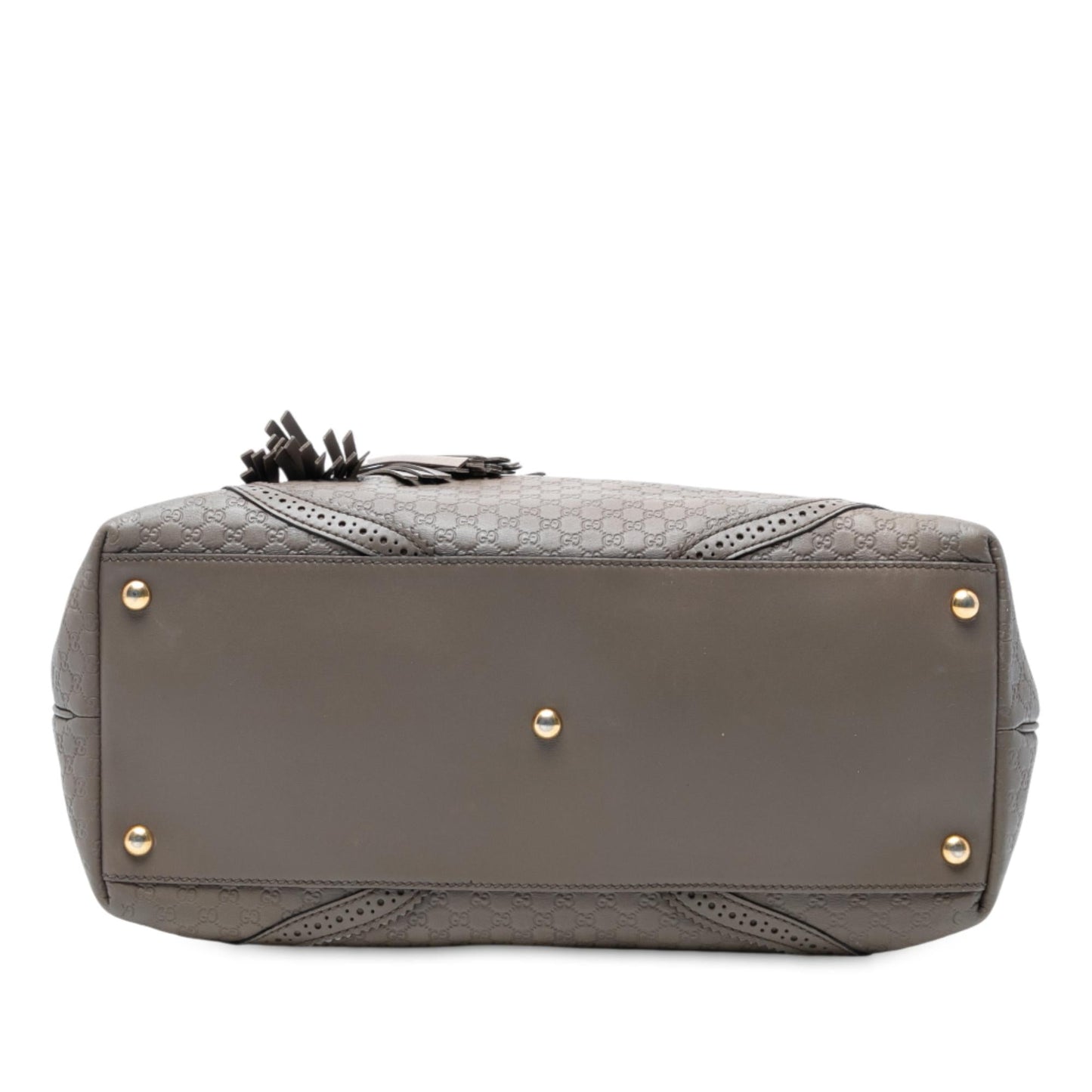Gucci Large Microguccissima Brogue Duilio Tote