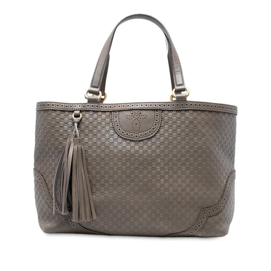 Gucci Large Microguccissima Brogue Duilio Tote