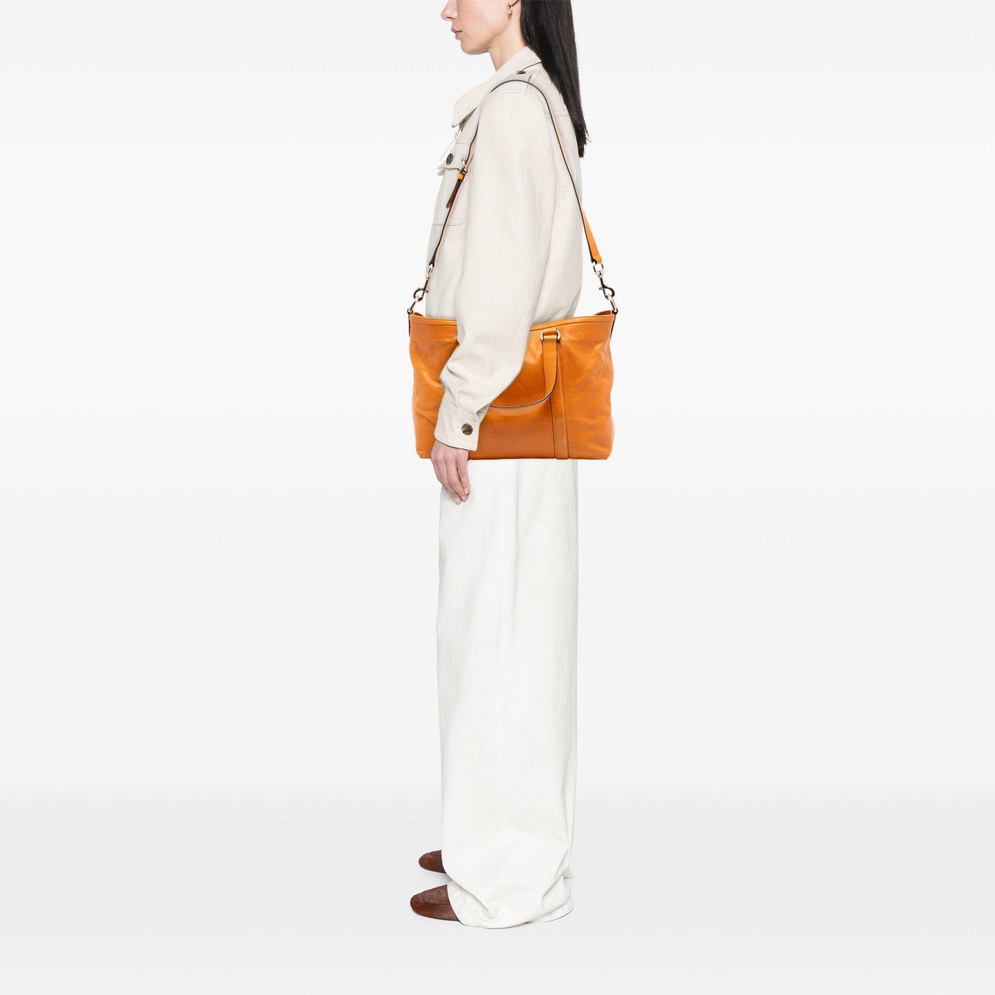 Gucci Leather 1973 Satchel