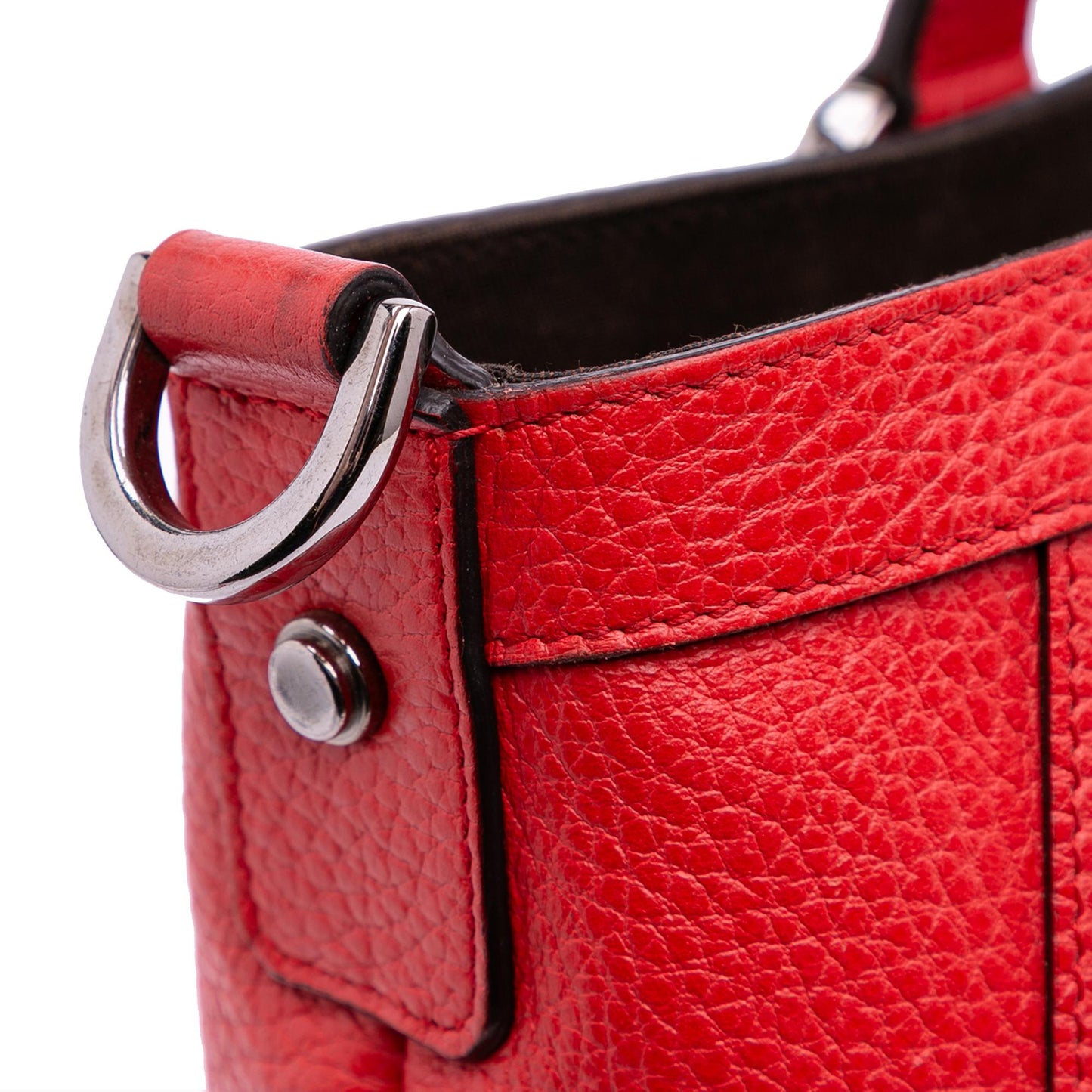Gucci Leather Abbey D Ring Convertible Tote