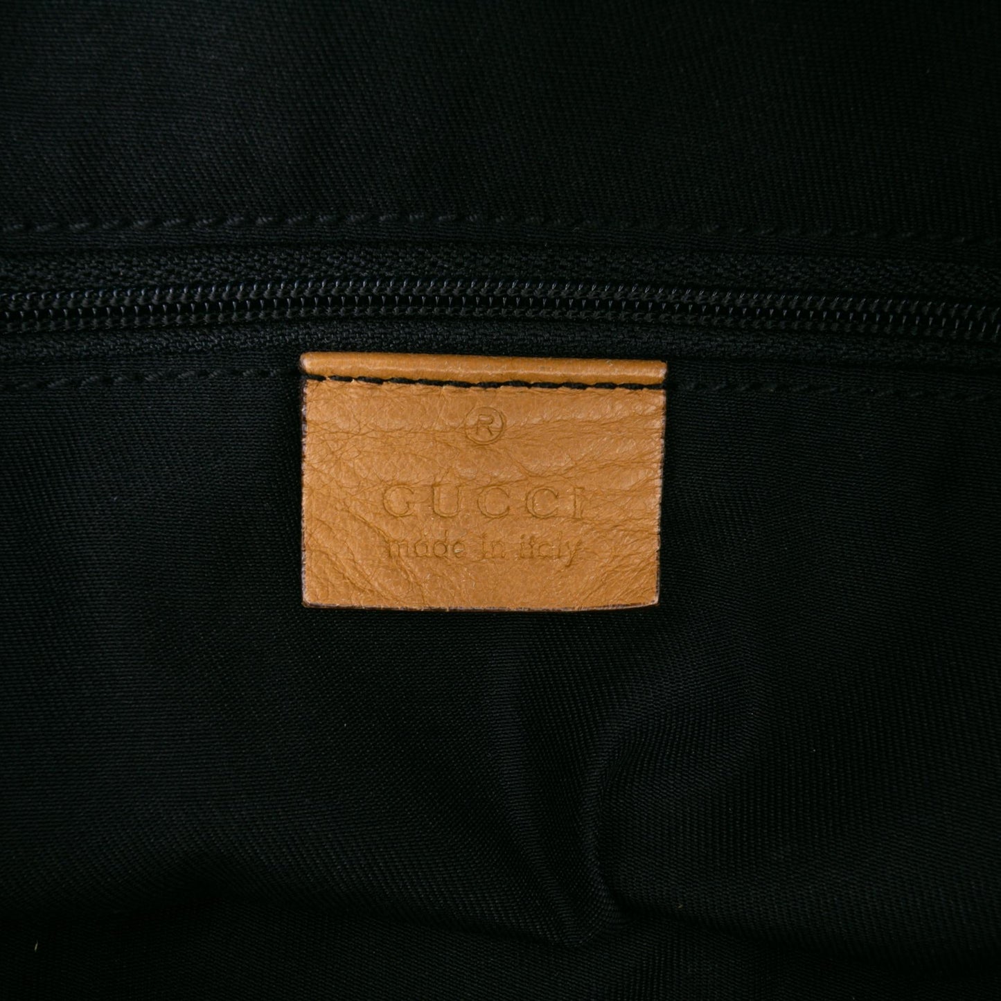 Gucci Leather Abbey D Ring Shoulder Bag