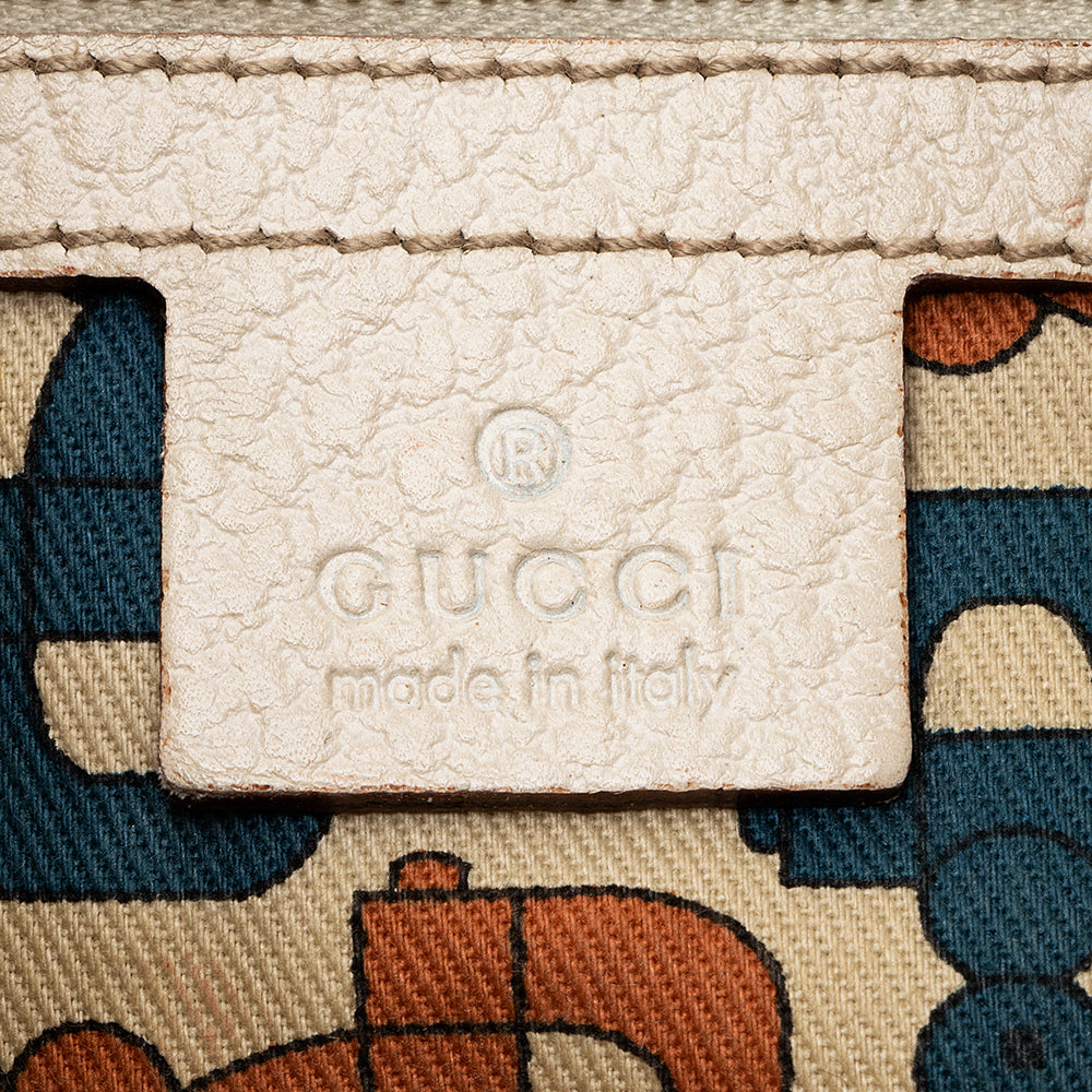 Gucci Leather Bamboo Ring Hobo (SHF-19976)