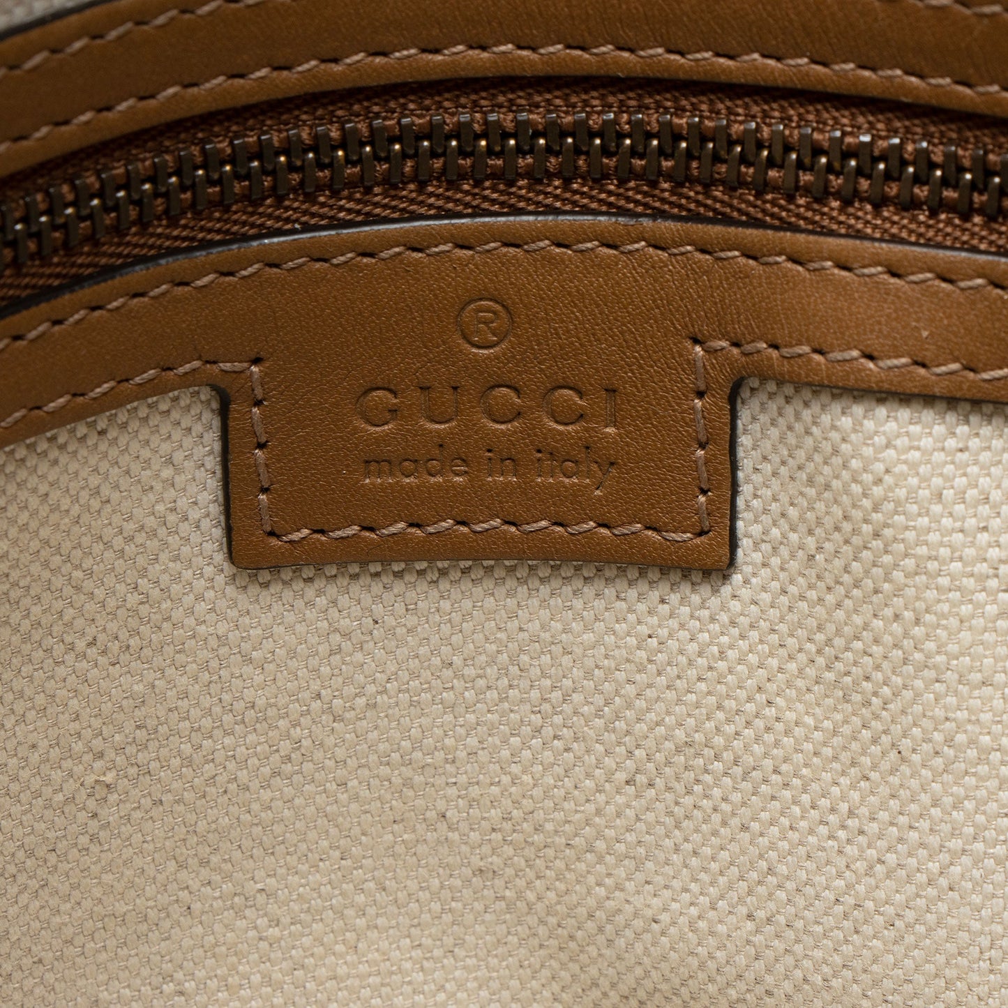 Gucci Leather Ophidia Bauletto Medium Satchel