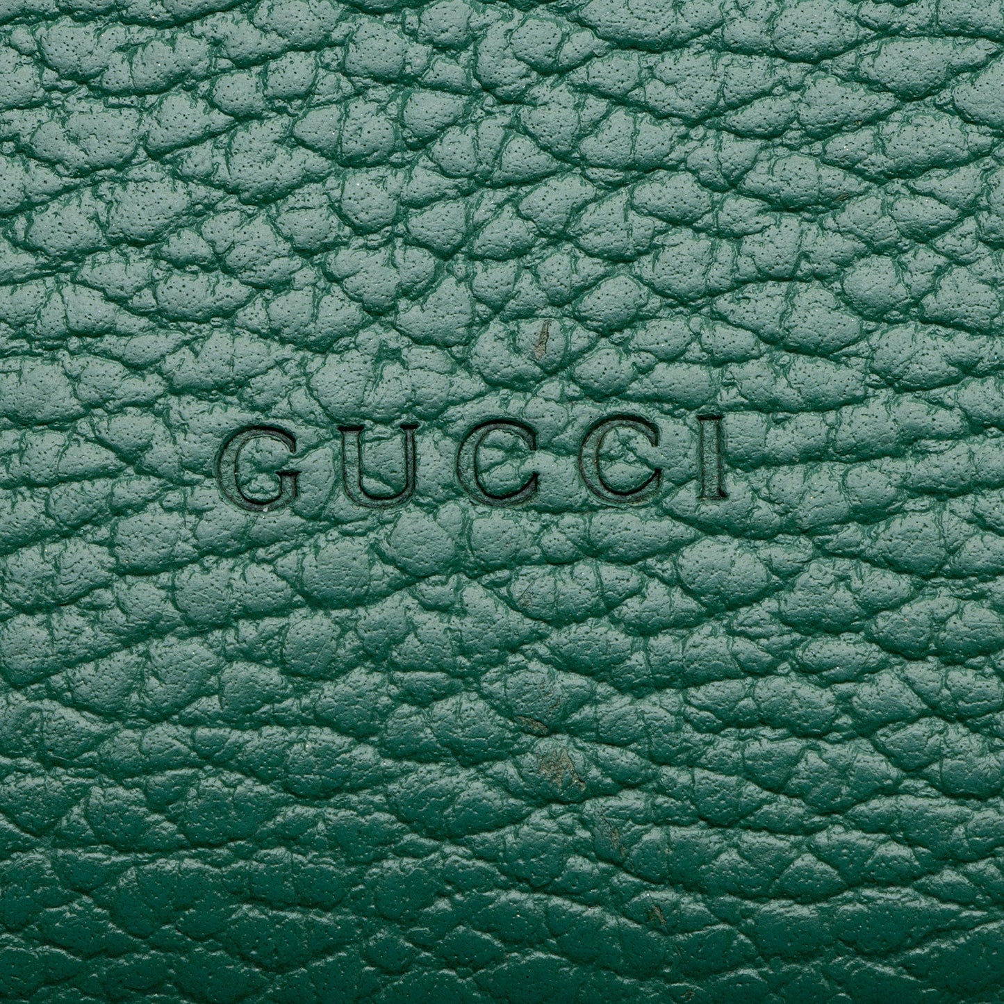 Gucci Leather Crystal Dionysus Chain Wallet
