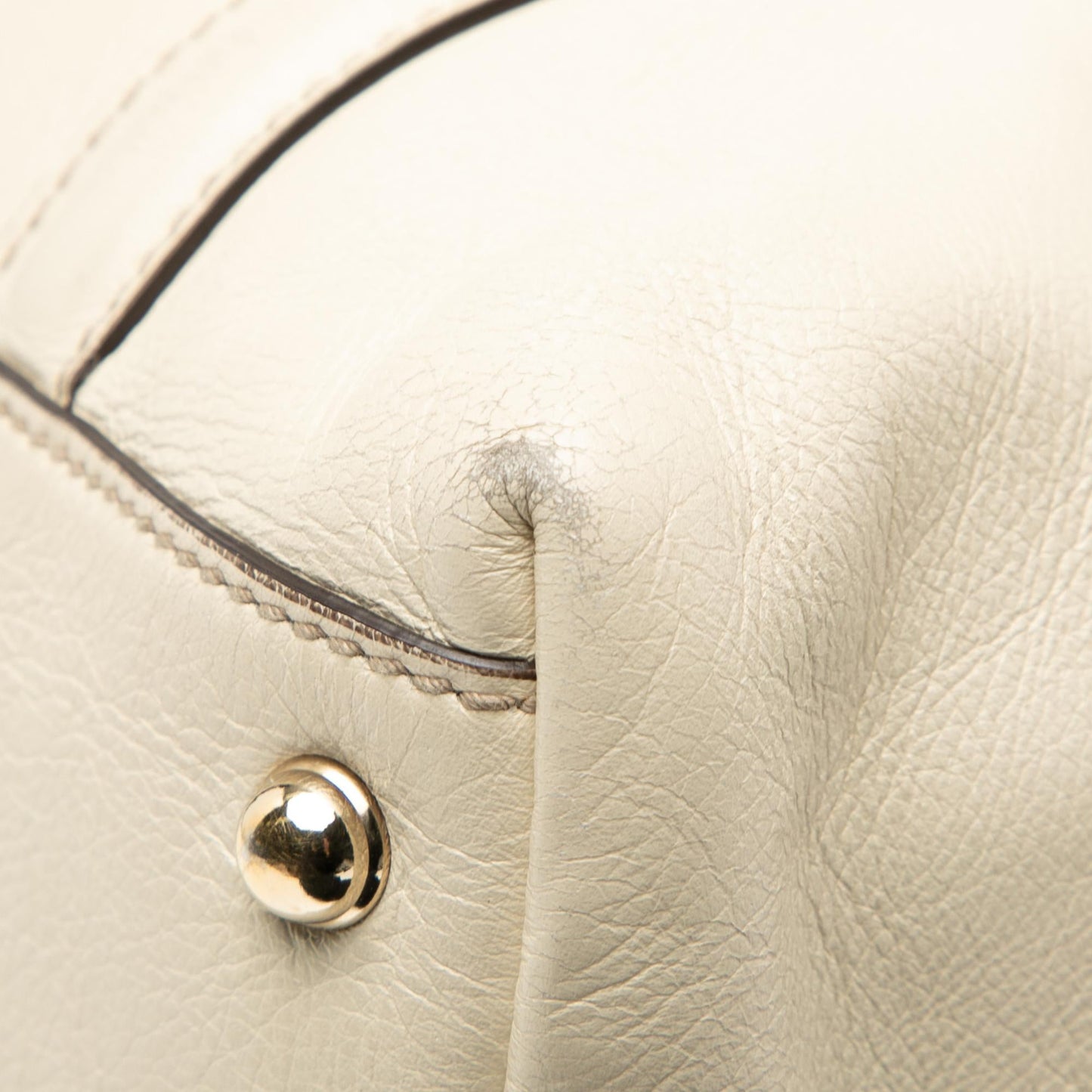Gucci Leather Dialux Britt Tote