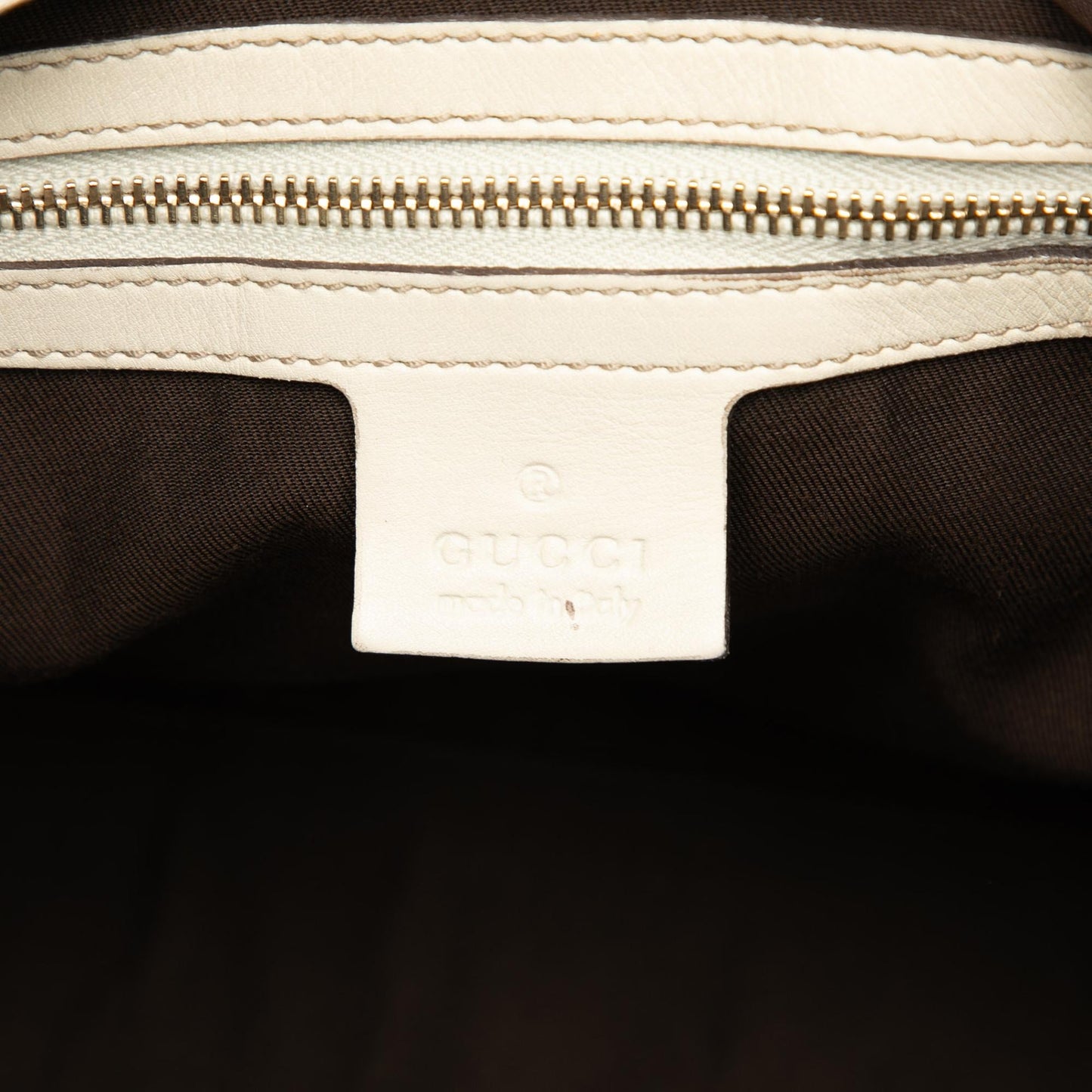 Gucci Leather Dialux Britt Tote