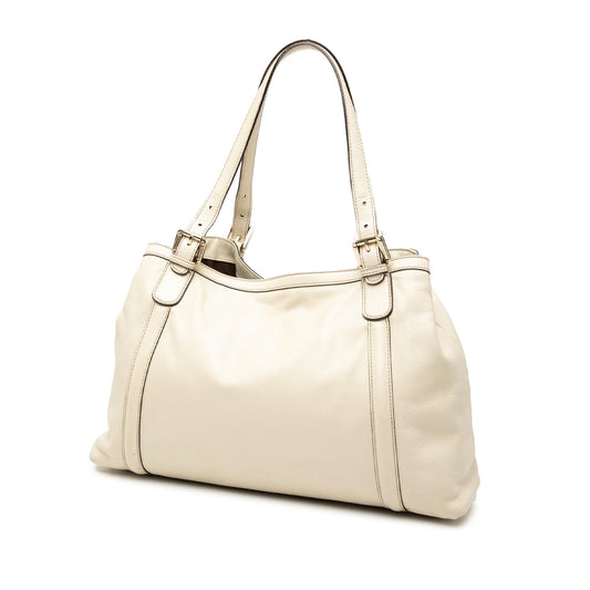 Gucci Leather Dialux Britt Tote