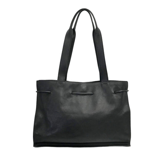 Gucci Leather Drawstring Tote
