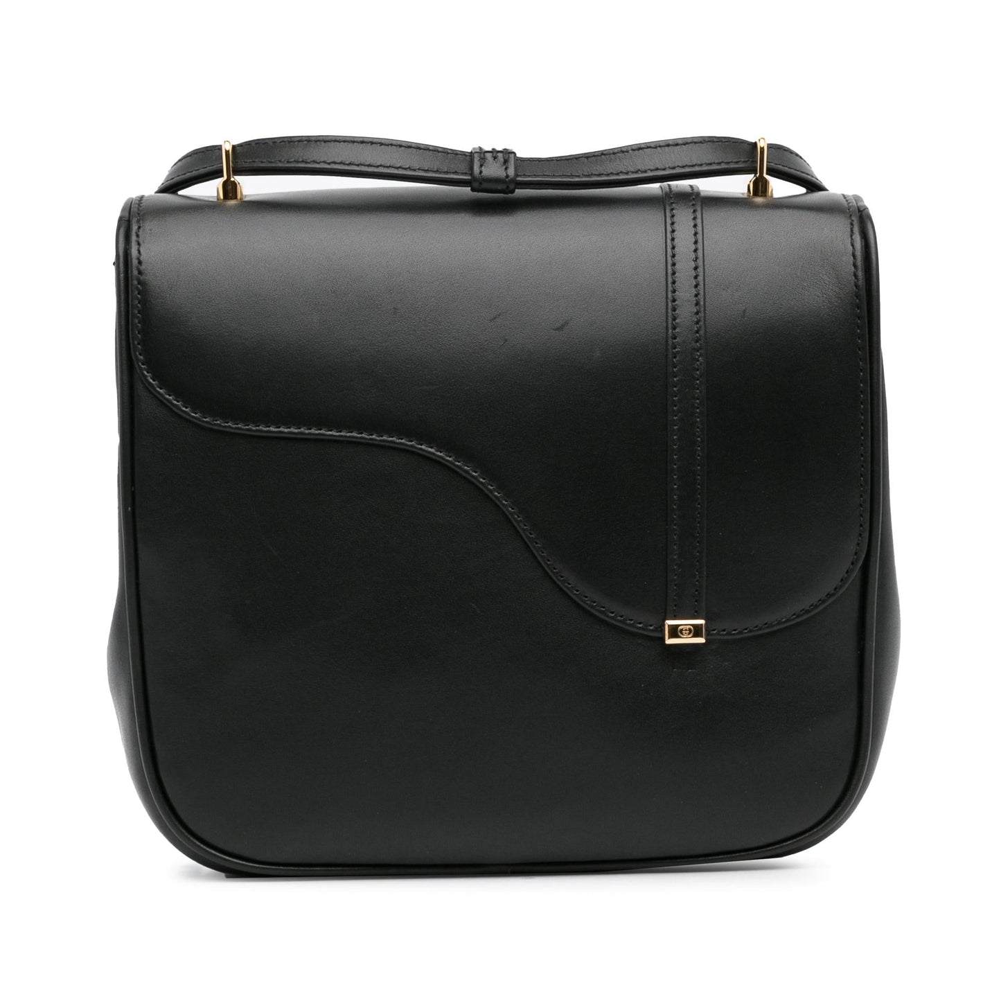 Gucci Leather Equestrian Crossbody (SHG-QcHVyT)