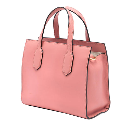 Gucci Leather GG Ribbon Satchel