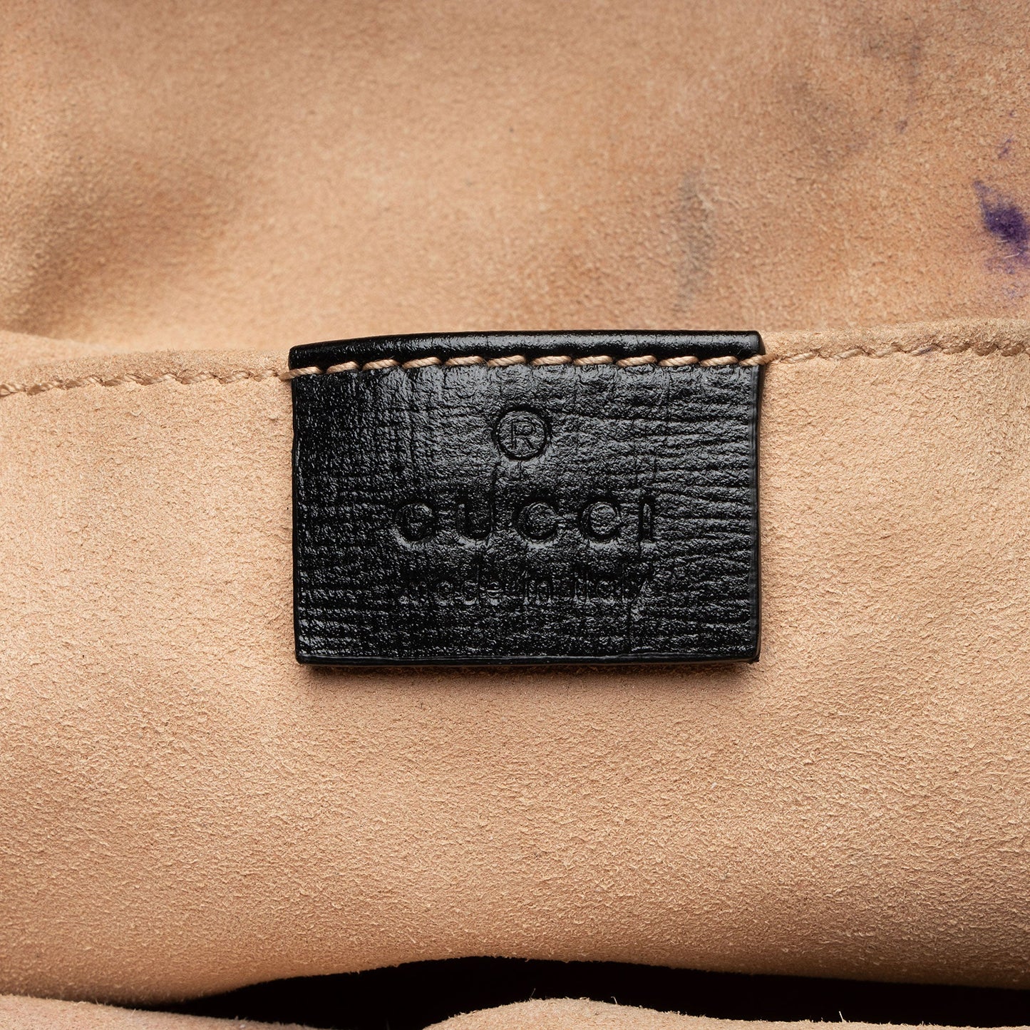 Gucci Leather Horsebit 1955 Drawstring Bucket Bag