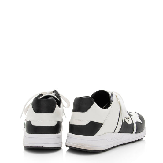 Luxury Gucci Trending 2025 Leather Interlocking G Sneakers - Size 10 / 40 - FINAL SALE (SHF-j64B4Z)