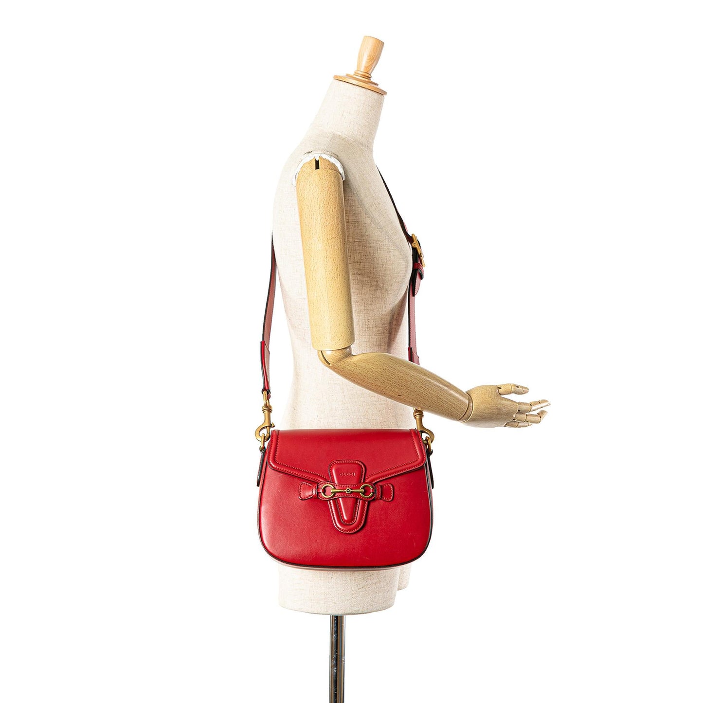 Gucci Leather Lady Web Crossbody