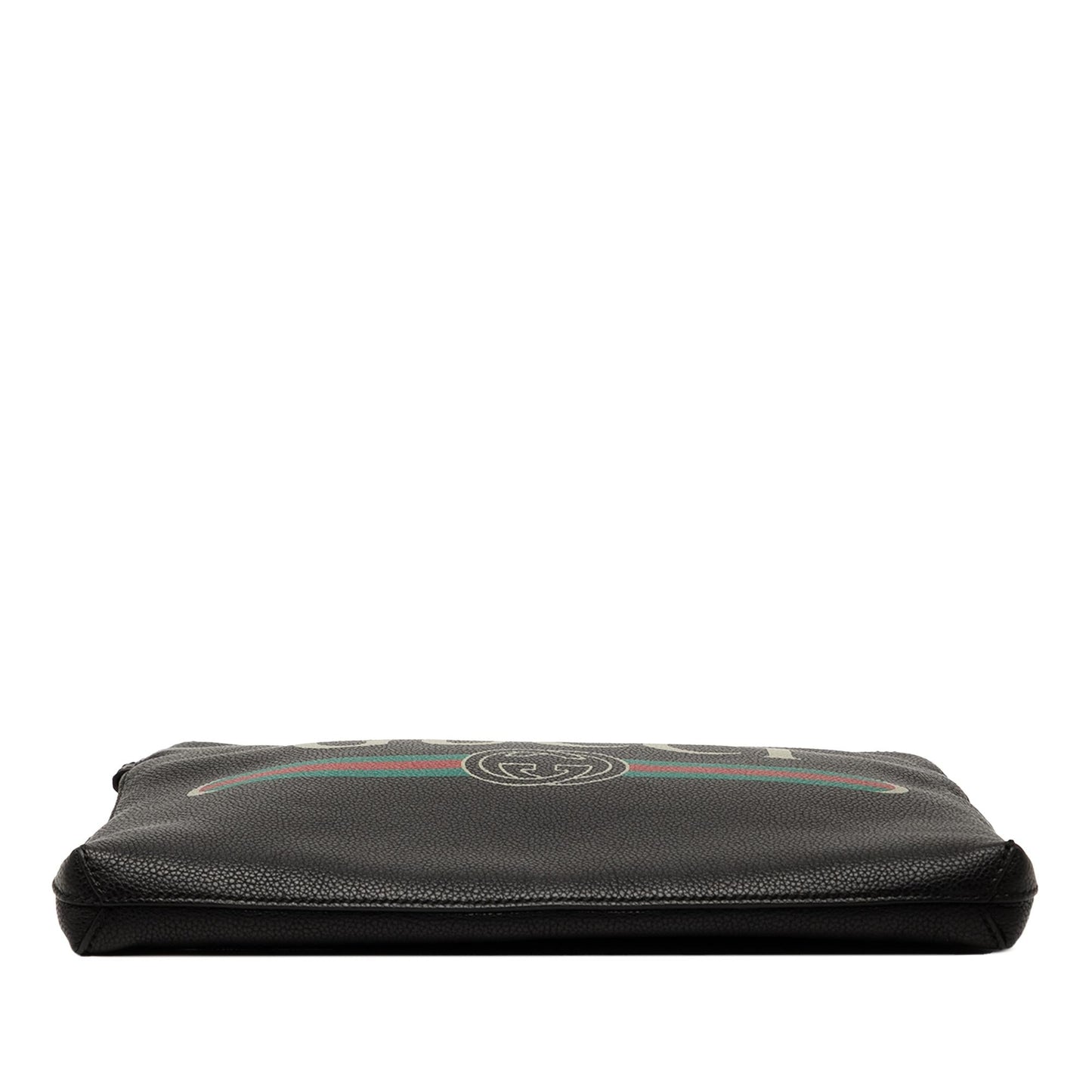 Gucci Leather Logo Clutch