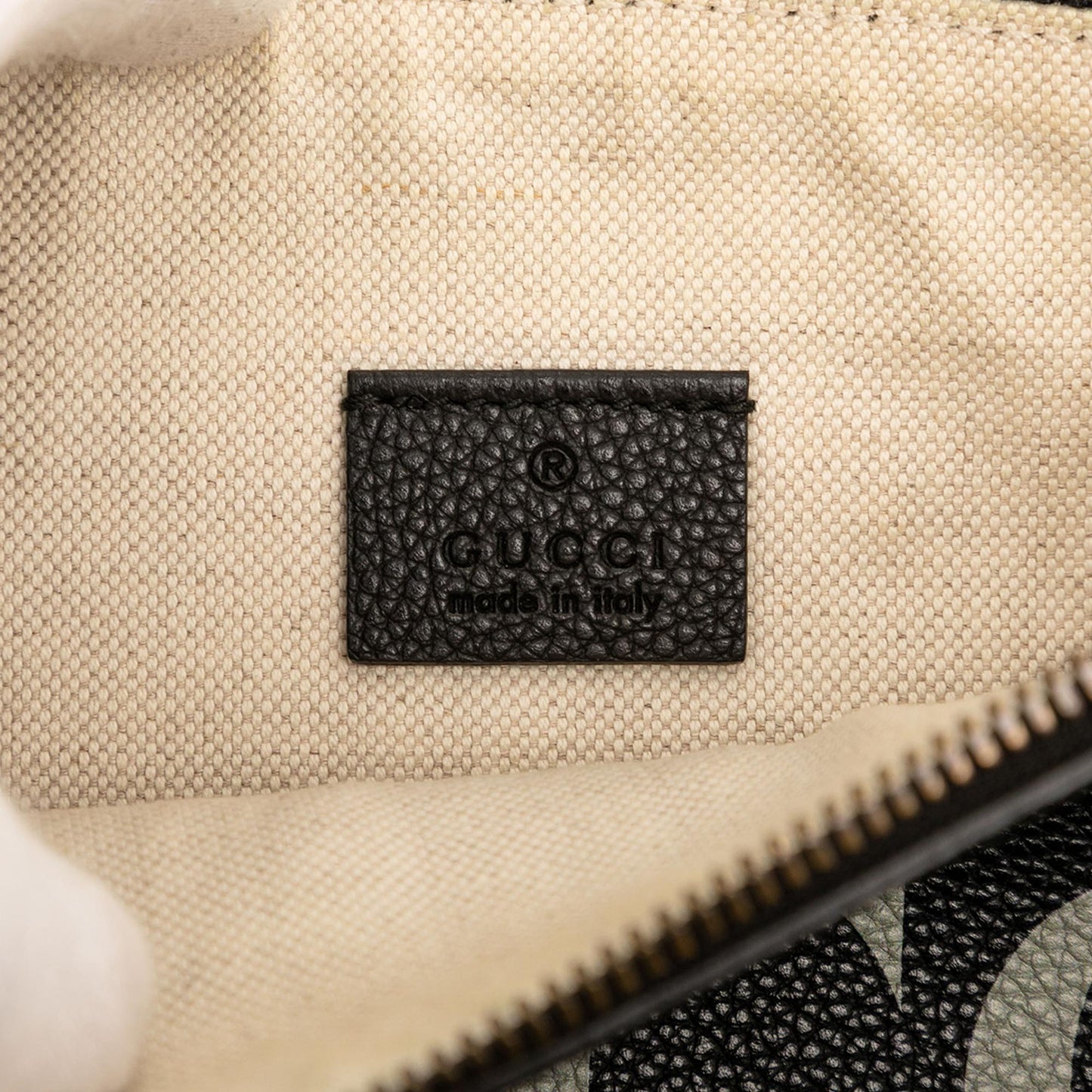 Gucci Leather Logo Clutch