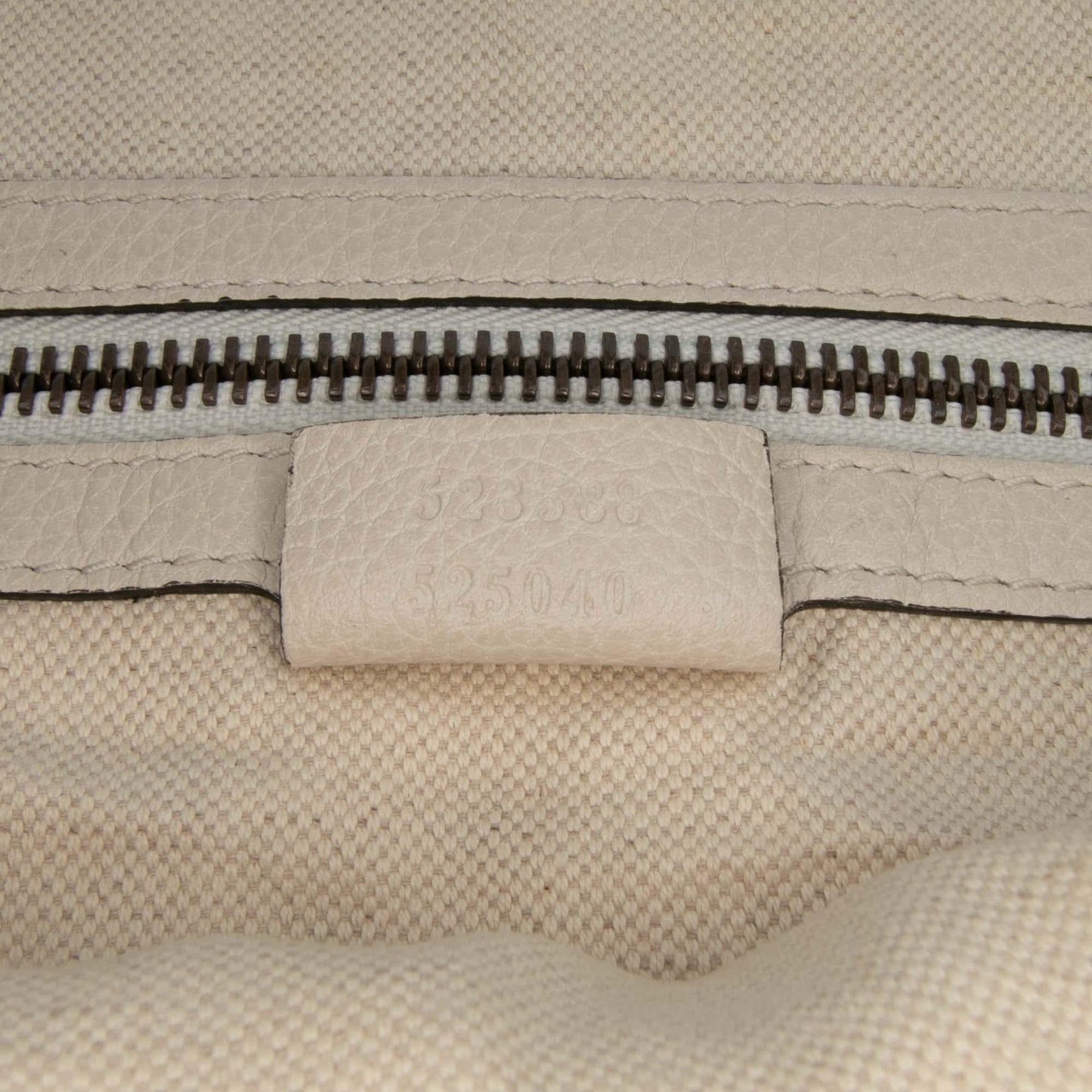Gucci Leather Logo Half Moon Crossbody