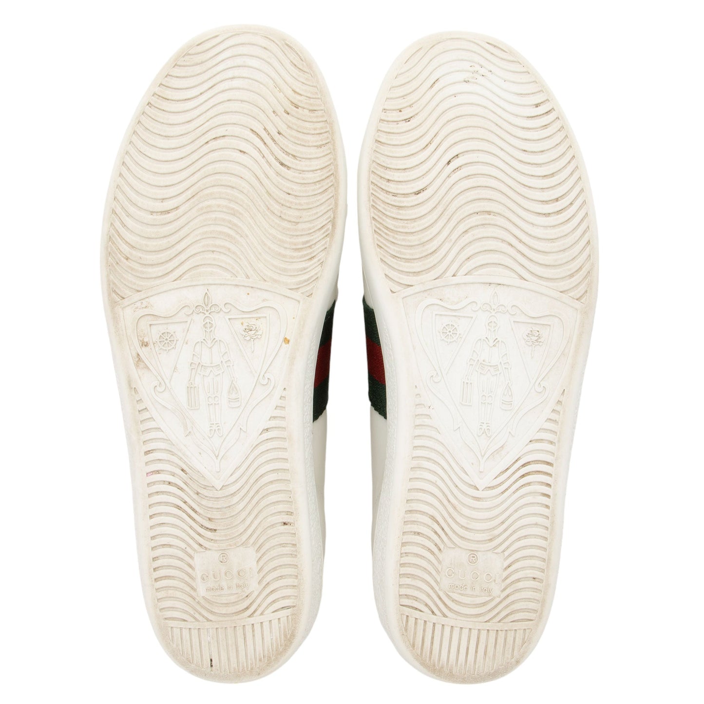 Gucci Leather New Ace Bee Sneakers - Size 6.5 / 36.5 (SHF-XiM4za)