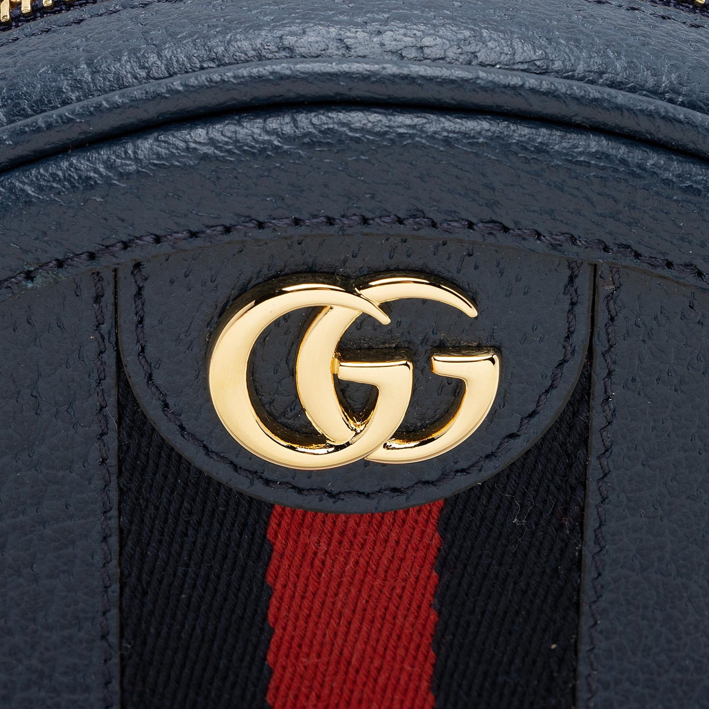 Gucci Leather Ophidia Round Mini Backpack (SHF-22424)