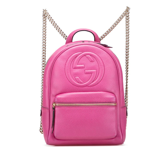 Gucci Leather Soho Backpack