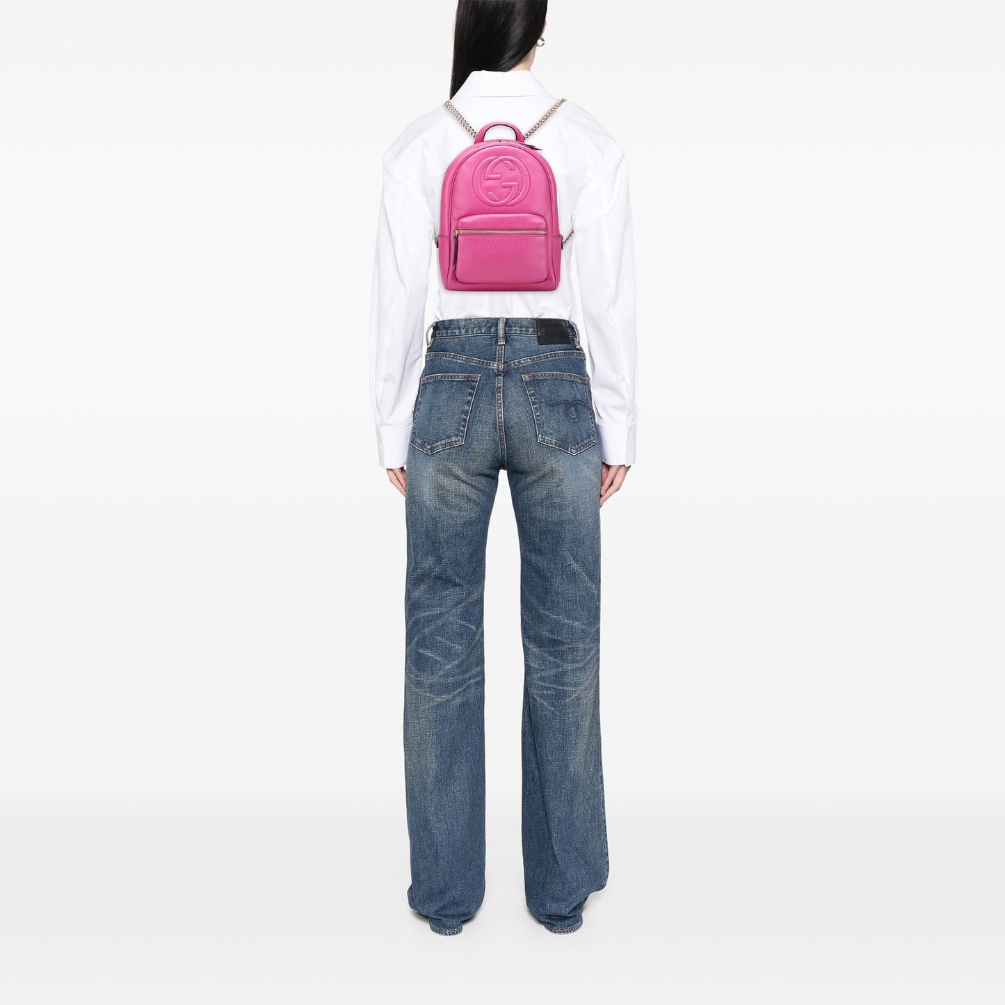 Gucci Leather Soho Backpack