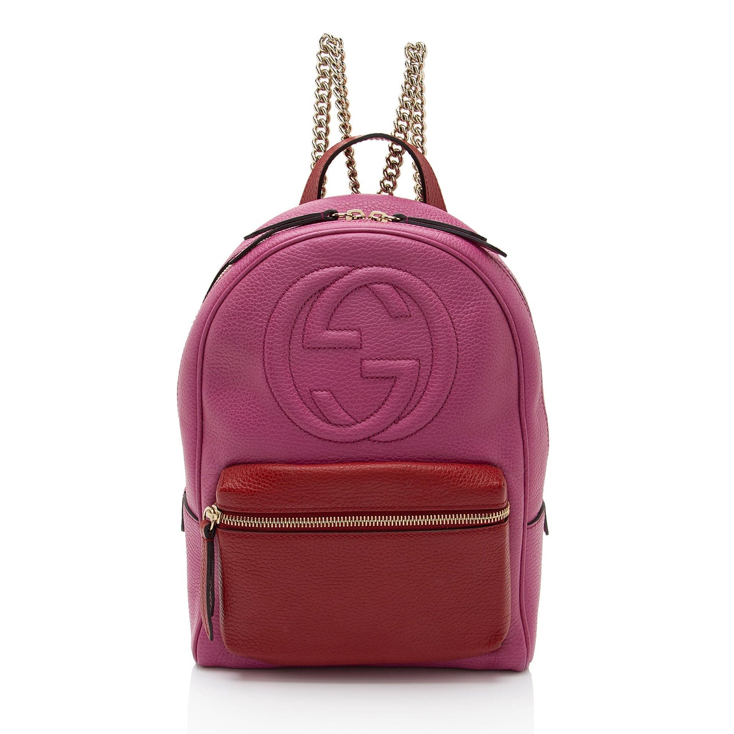 Luxury Gucci Trending 2025 Leather Soho Chain Backpack (SHF-5uKvn2)
