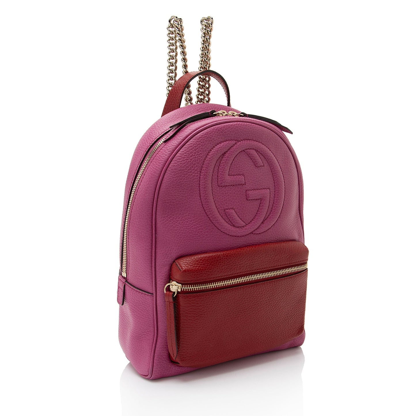 Luxury Gucci Trending 2025 Leather Soho Chain Backpack (SHF-5uKvn2)