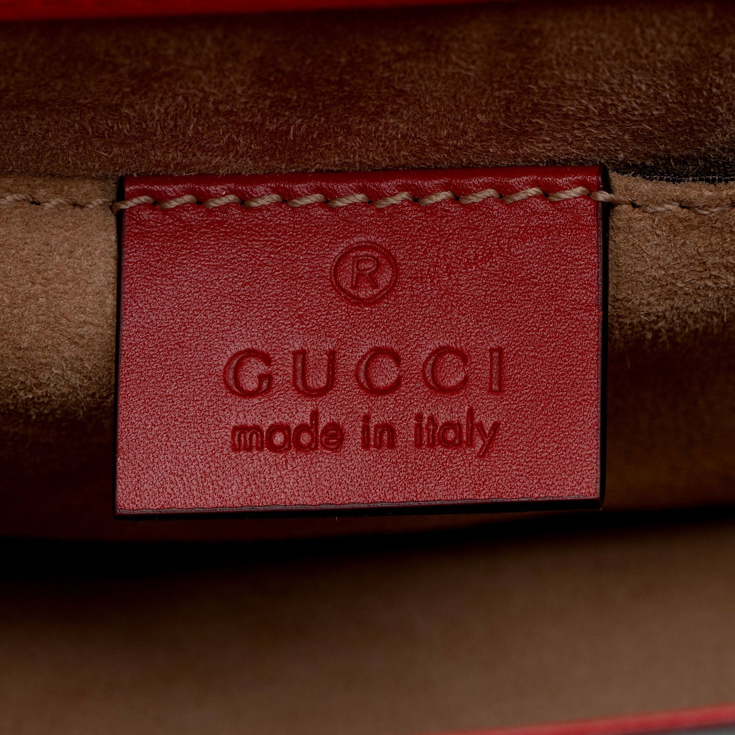 Gucci Leather Sylvie Mini Chain Bag