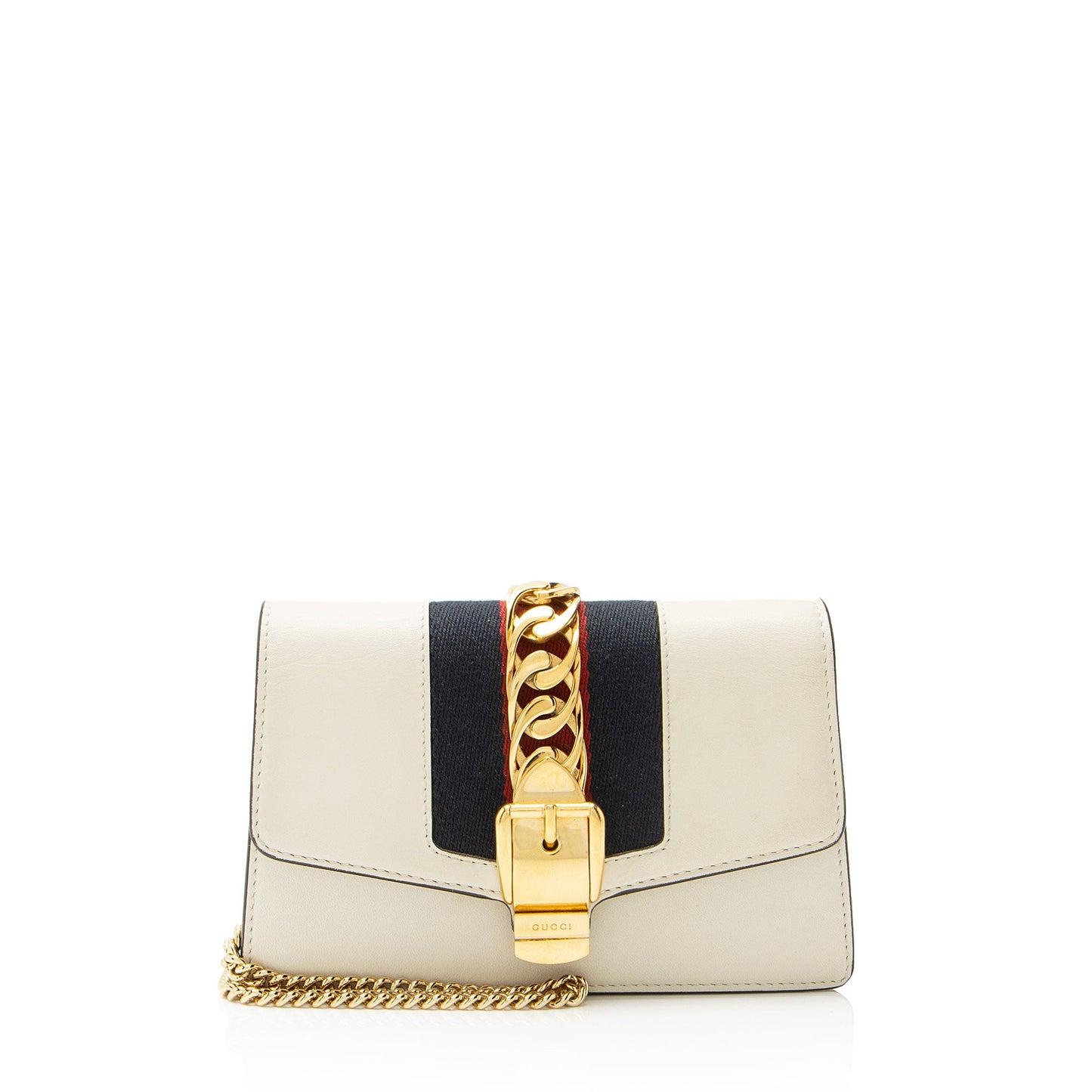 Gucci Leather Sylvie Super Mini Bag