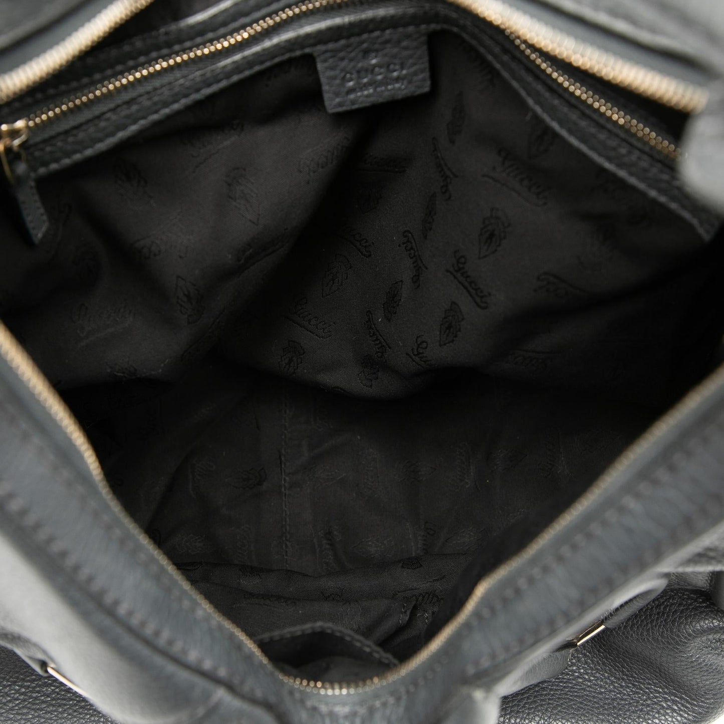 Gucci Leather Web Horsebit Heritage Hobo