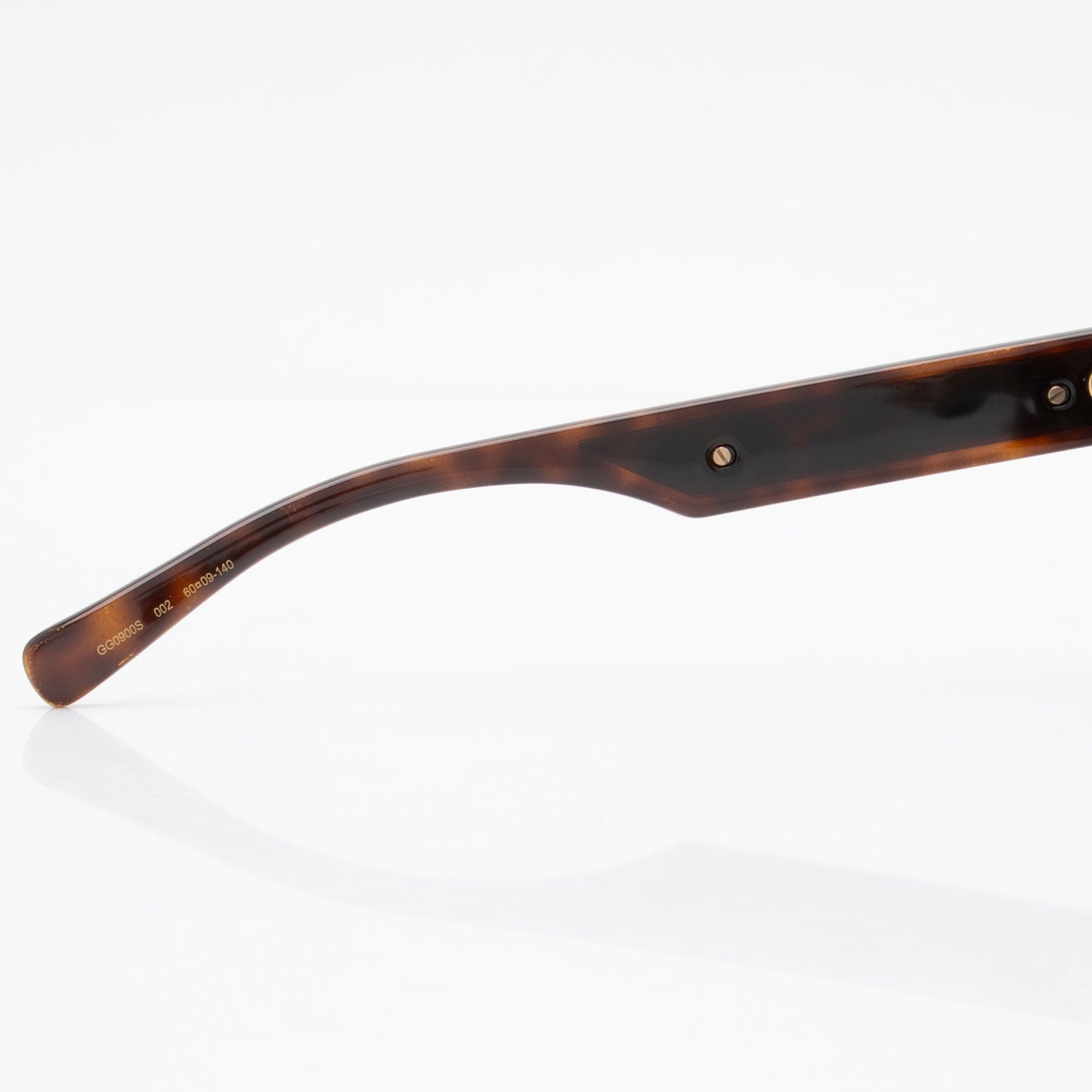 Gucci Logo Acetate Oversize Avaitor Sunglasses