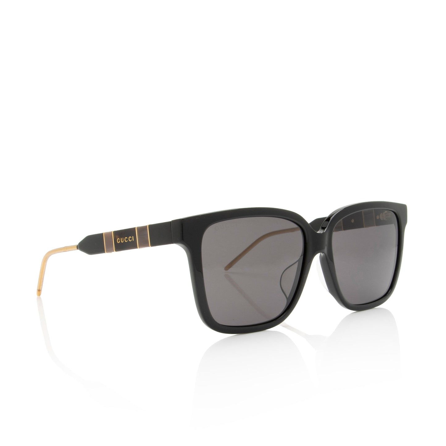 Gucci Logo Rectangular Sunglasses