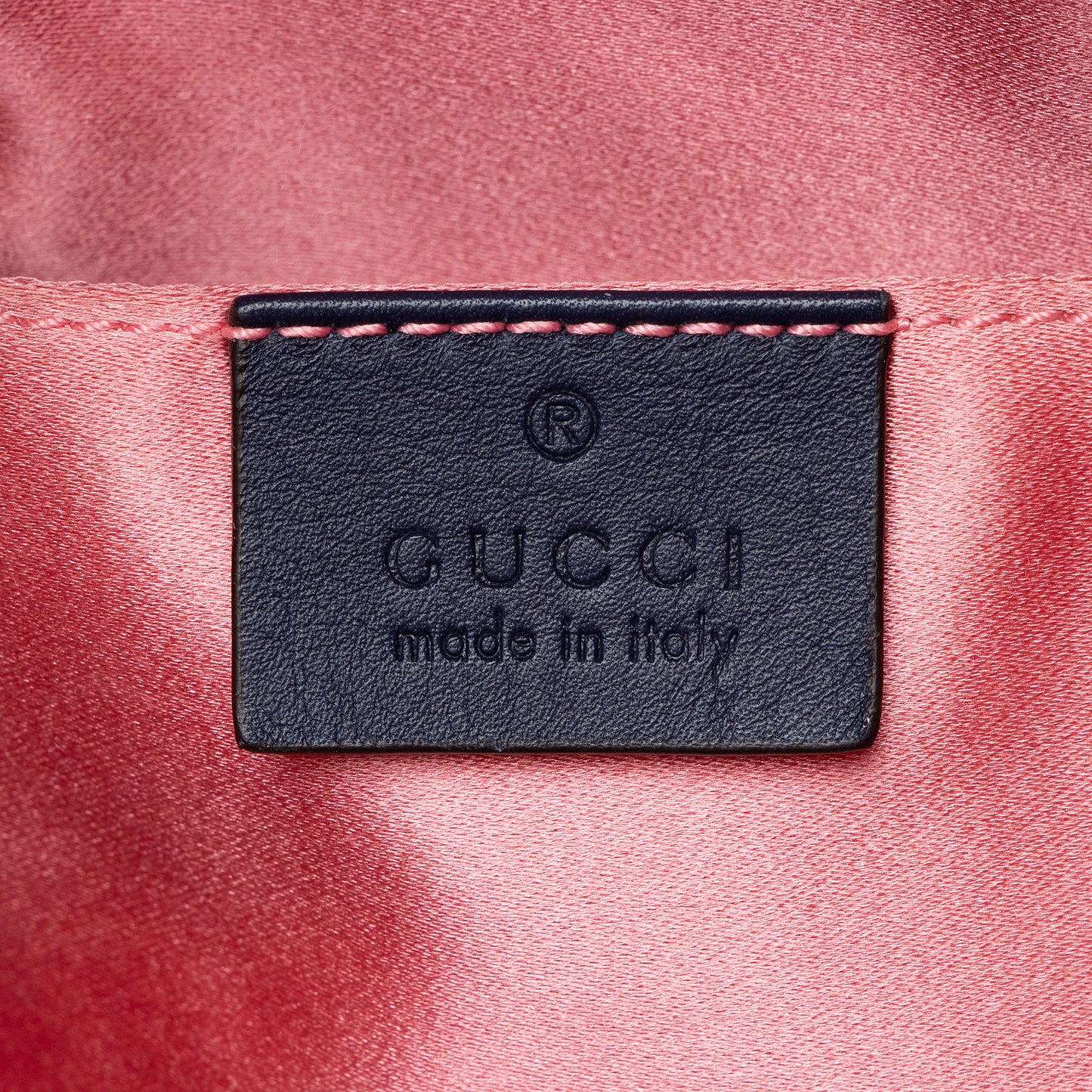 Gucci Matelasse Denim Pearl GG Marmont Backpack