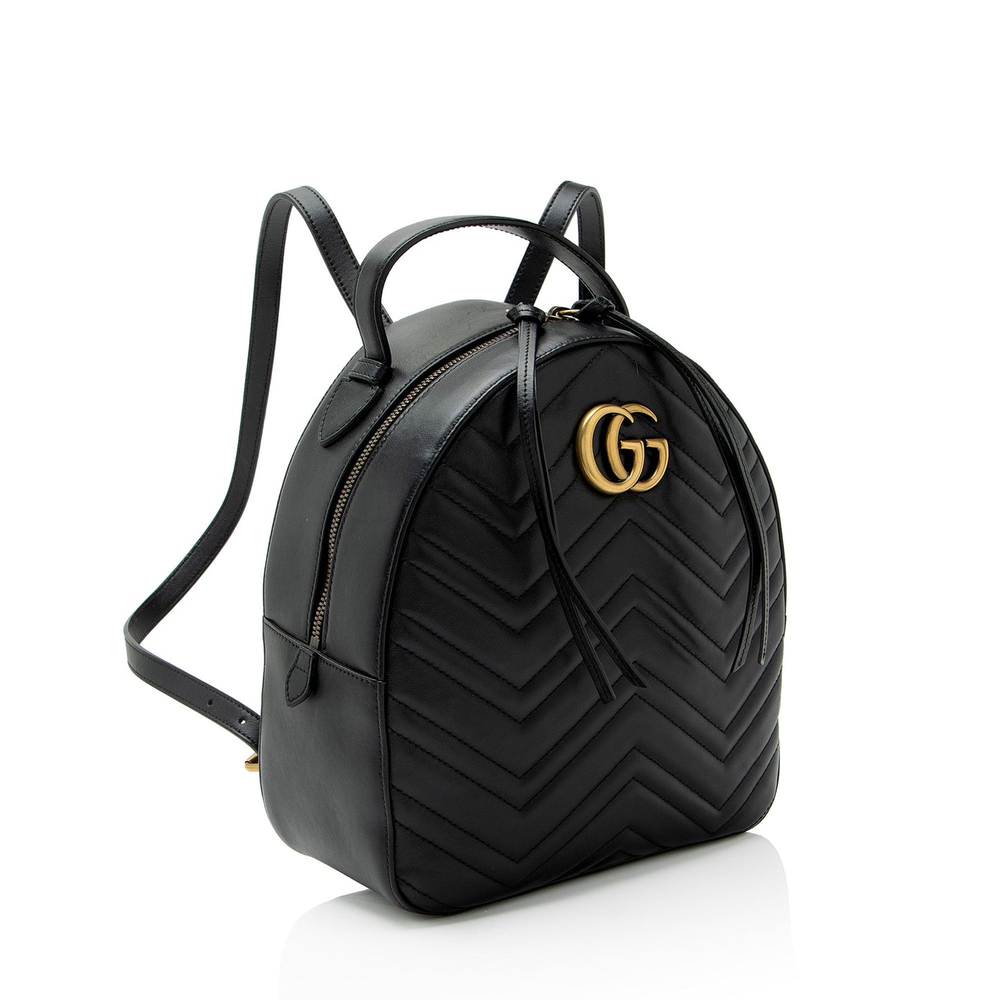 Gucci Matelasse Leather GG Marmont Backpack