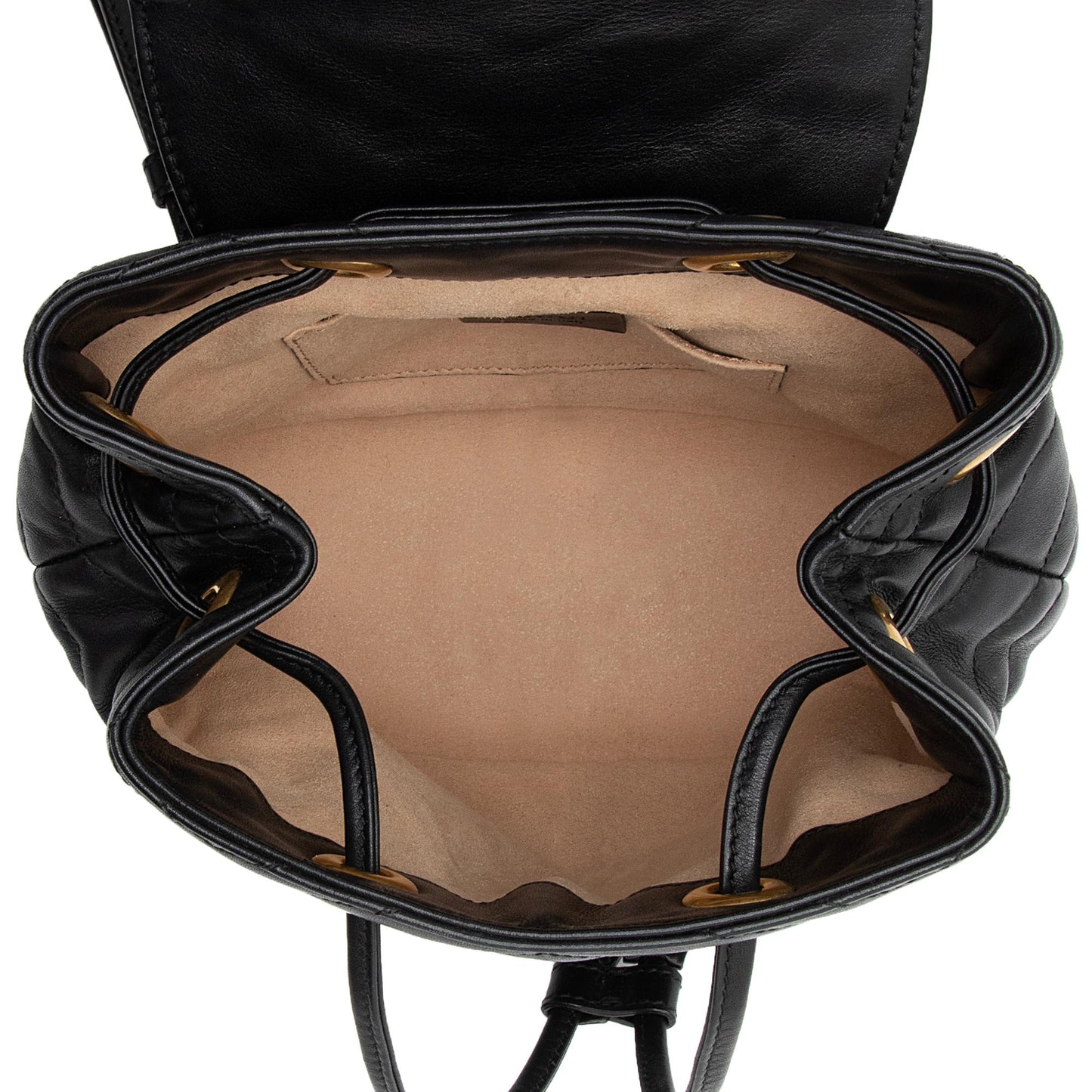 Gucci Matelasse Leather GG Marmont Mini Backpack (SHF-WqOeC5)