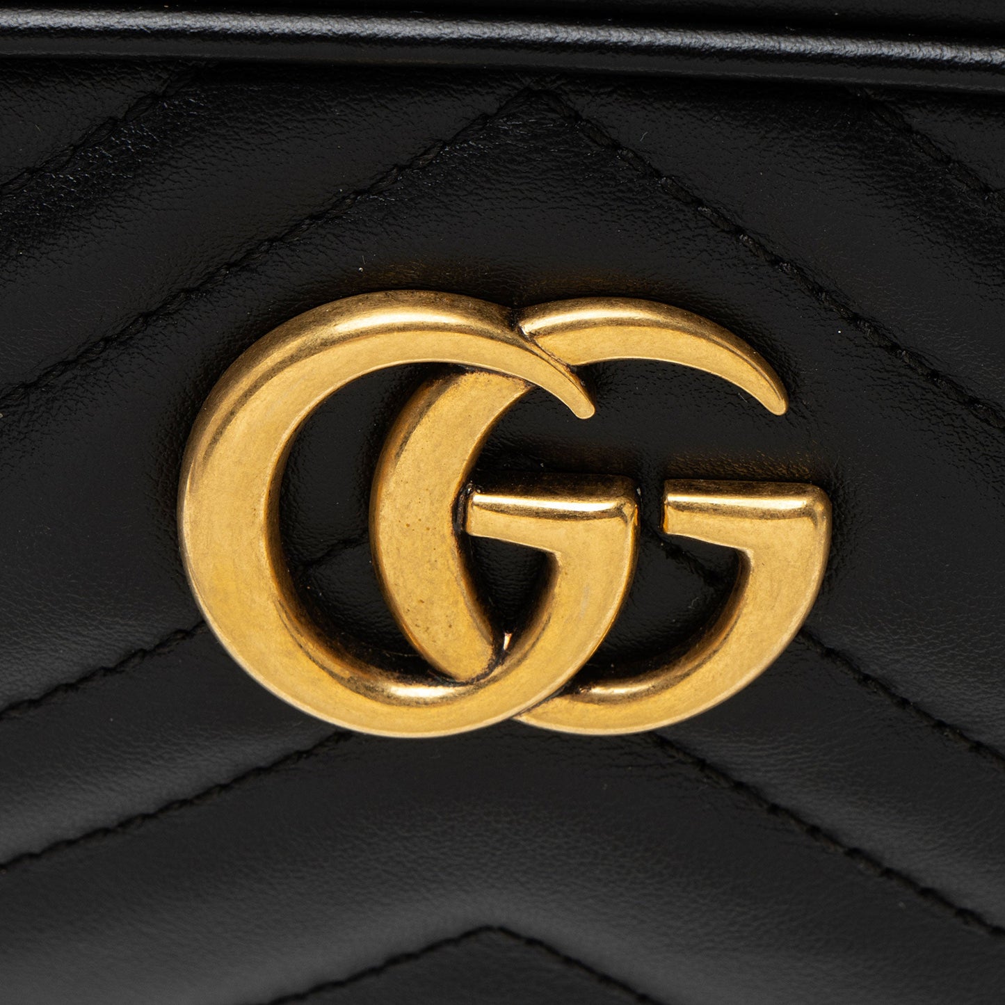 Gucci Matelasse Leather GG Marmont Mini Camera Bag