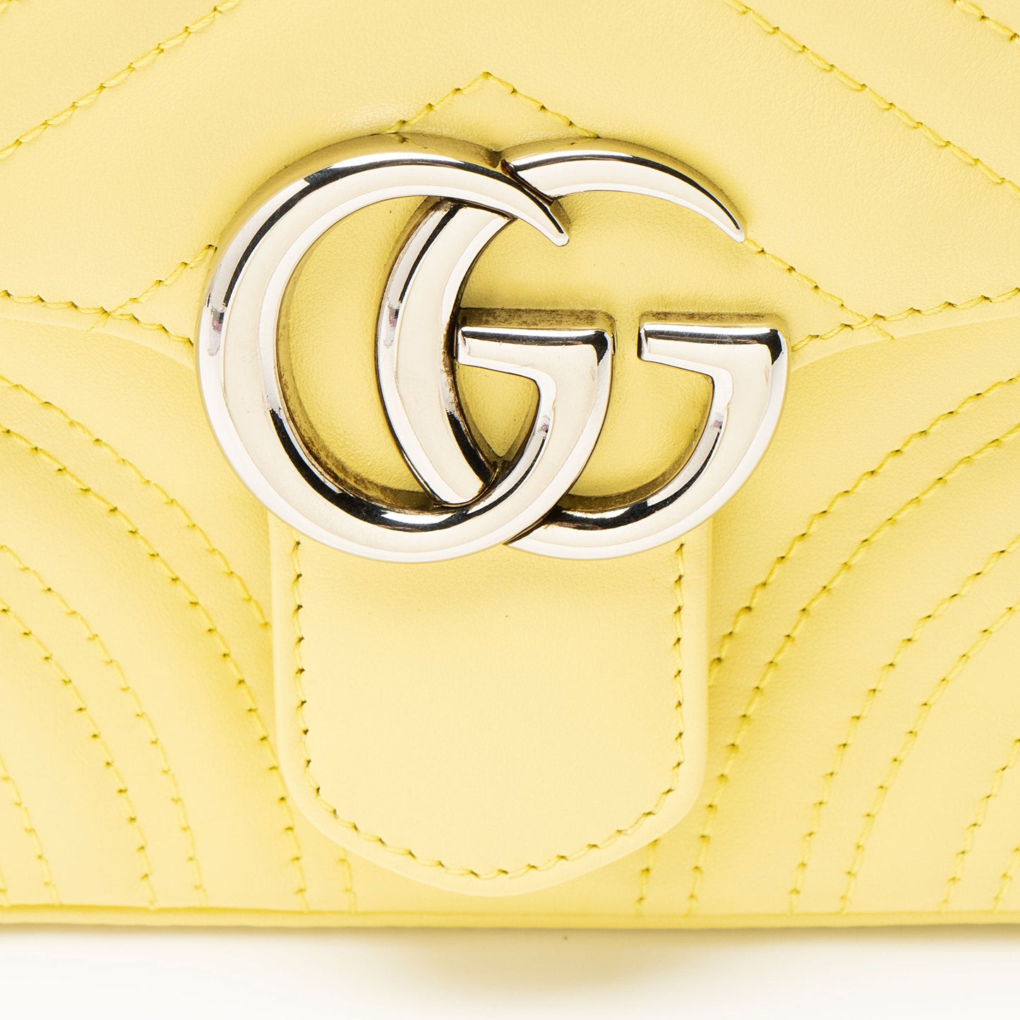 Gucci Matelasse Leather GG Marmont Mini Top Handle