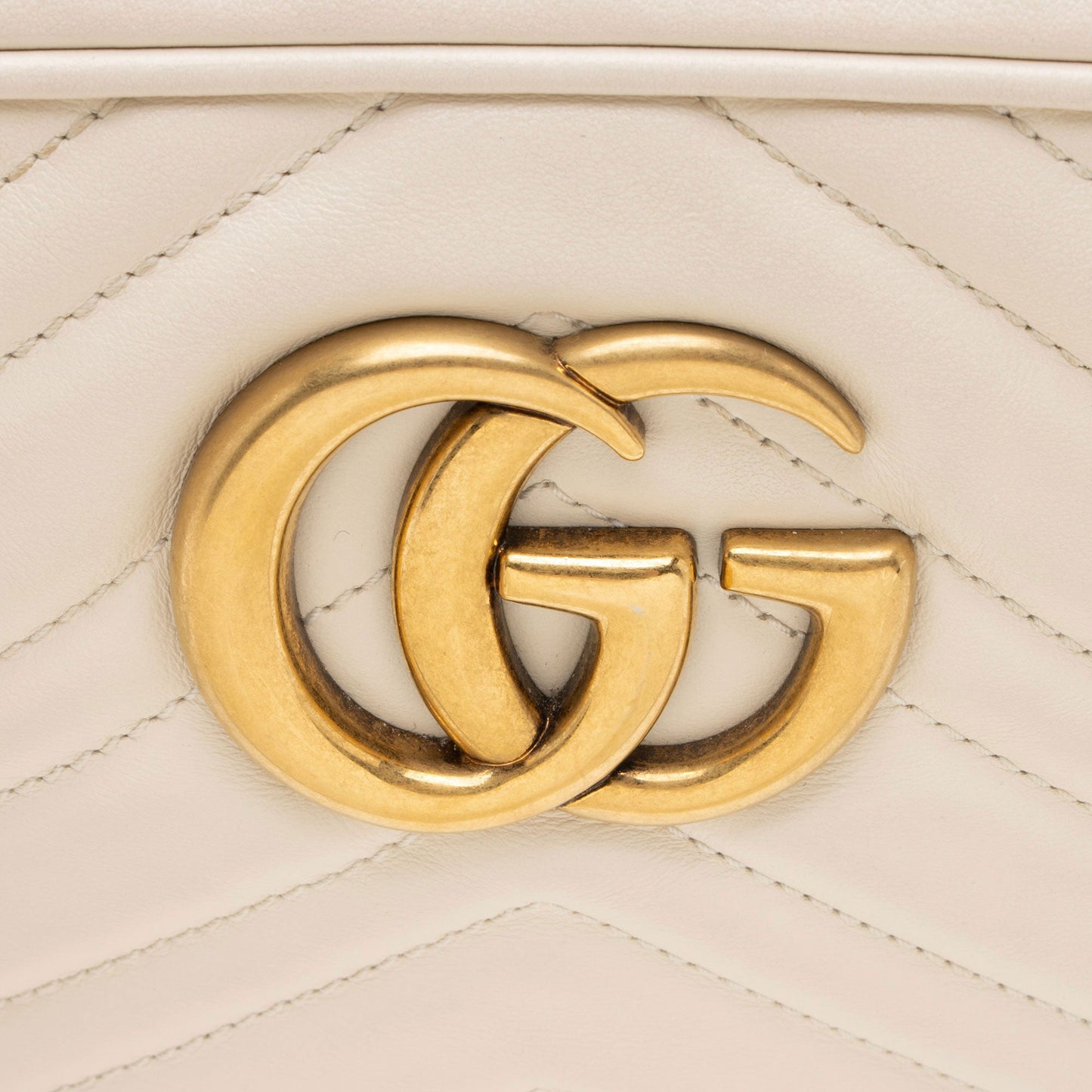 Gucci Matelasse Leather GG Marmont Small Camera Bag