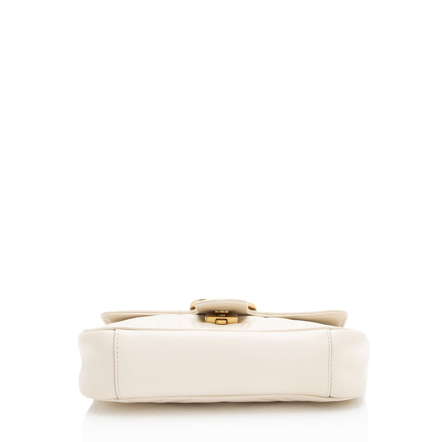 Gucci Matelasse Leather GG Marmont Small Flap Bag