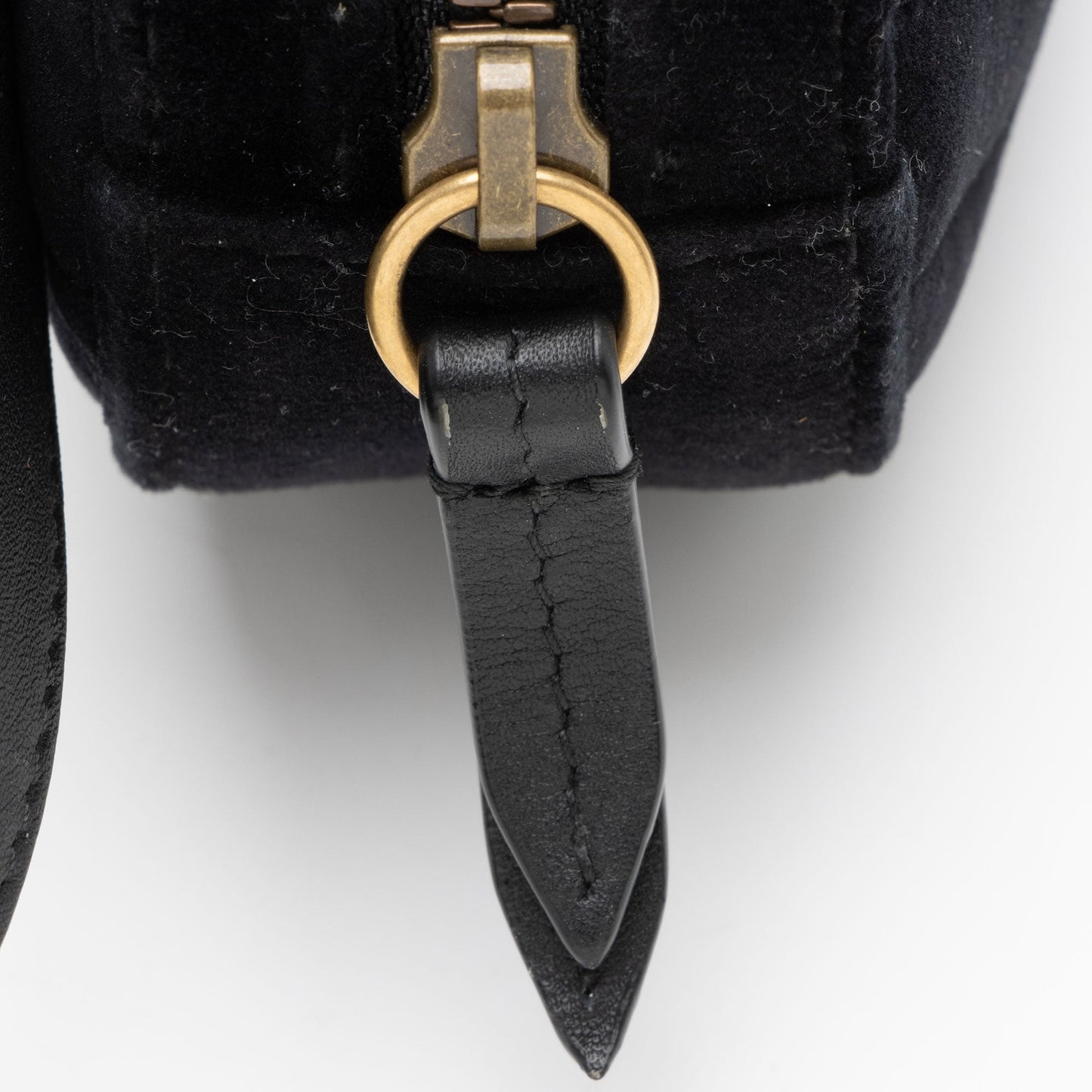 Gucci Matelasse Velvet GG Marmont Belt Bag - Size 34 / 85