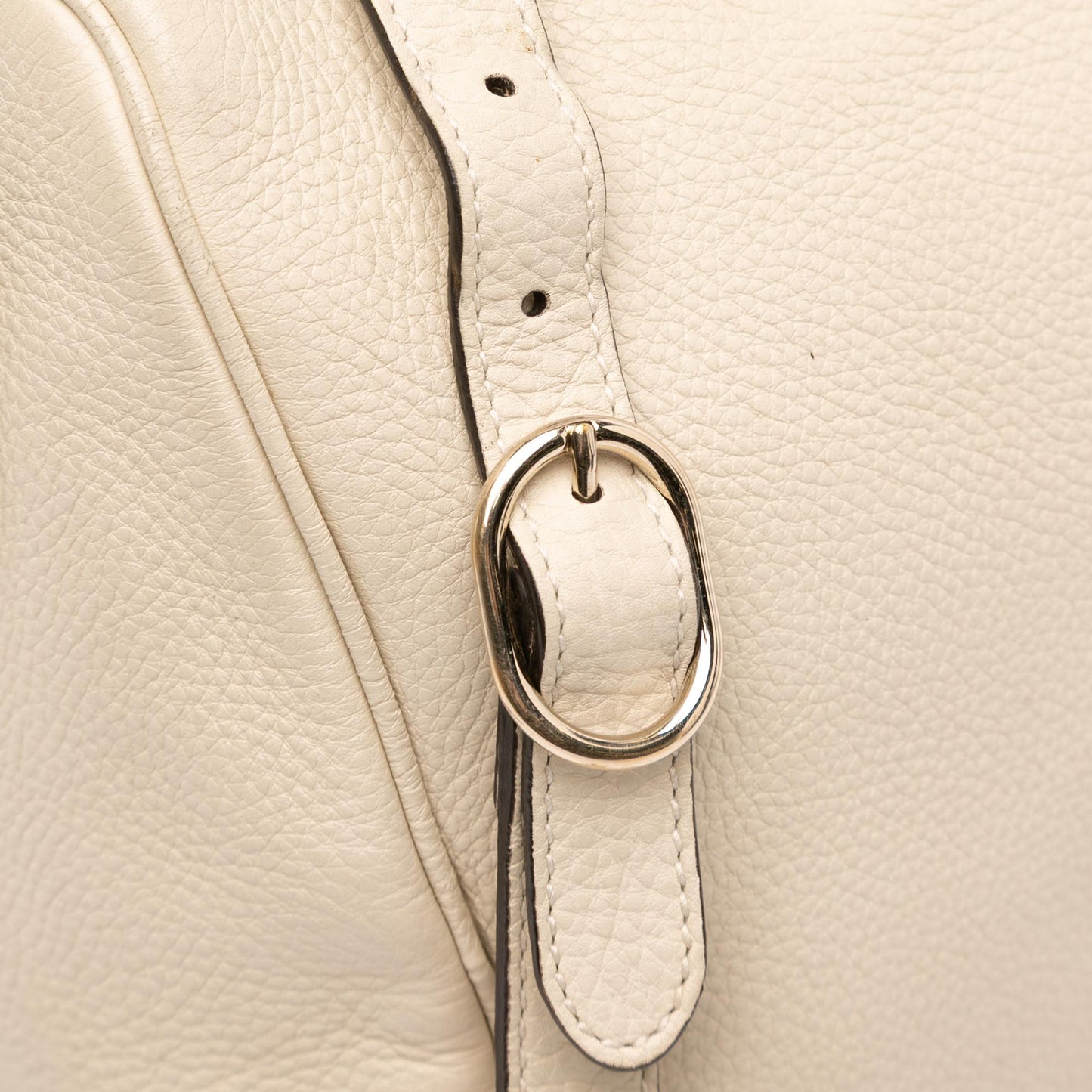 Gucci Medium Calfskin Bamboo Shopper Boston Bag